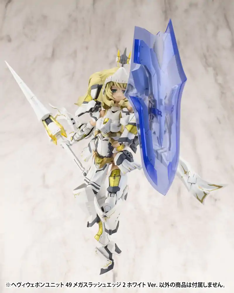 Kotobukiya M.S.G. Model Kit Accessory Set Heavy Weapon Unit 49 Mega Slash Edge 2 Biela Verzia produktová fotografia