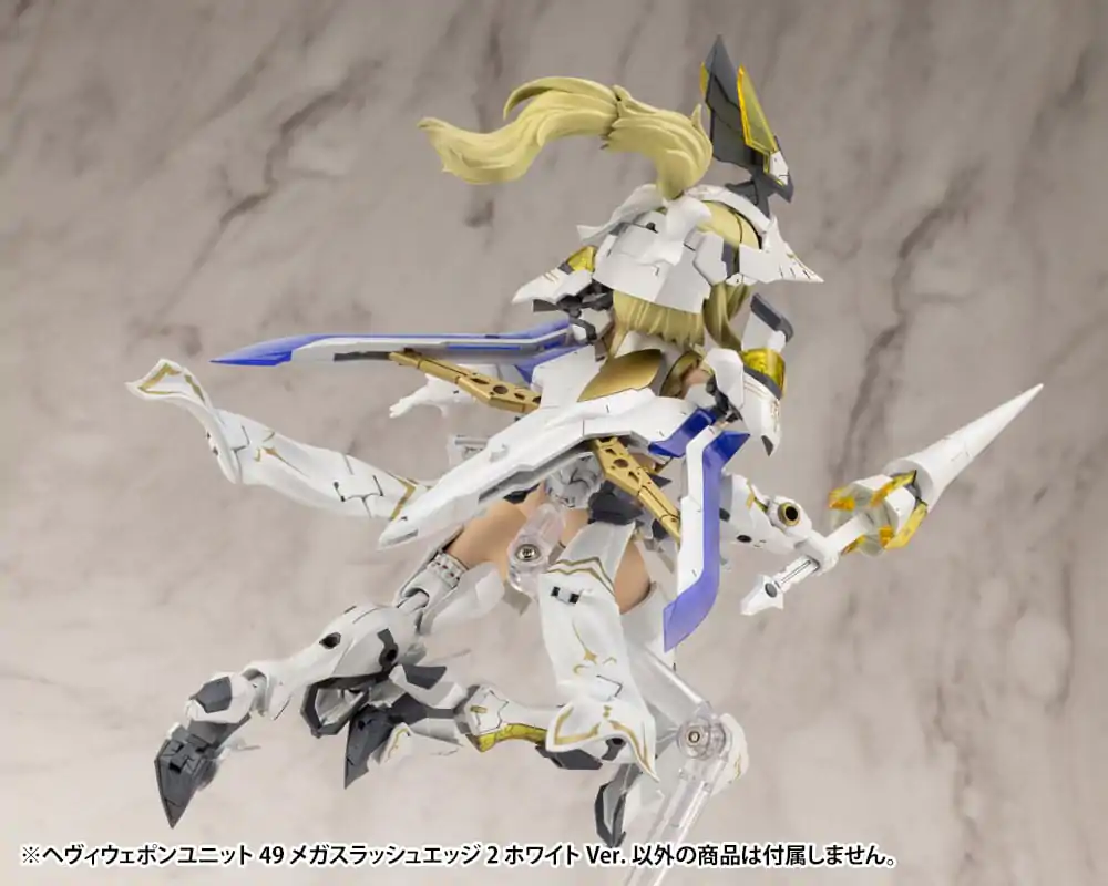 Kotobukiya M.S.G. Model Kit Accessory Set Heavy Weapon Unit 49 Mega Slash Edge 2 Biela Verzia produktová fotografia