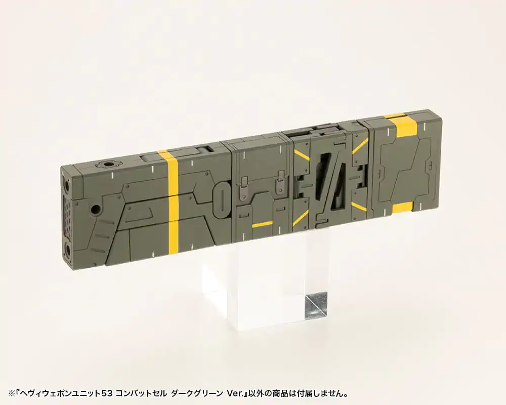 Kotobukiya M.S.G. Model Kit Príslušenstvo Sada Heavy Weapon Unit 53 Combat Cell Dark Green Ver. produktová fotografia