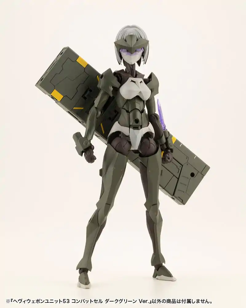 Kotobukiya M.S.G. Model Kit Príslušenstvo Sada Heavy Weapon Unit 53 Combat Cell Dark Green Ver. produktová fotografia