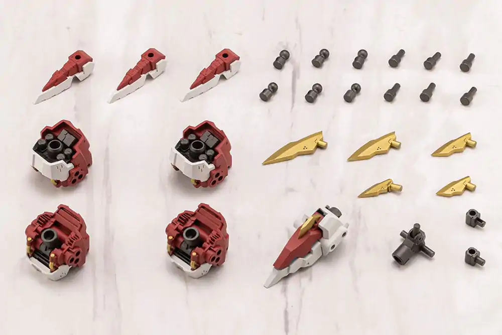 Kotobukiya M.S.G. Model Kit Accessory Set Heavy Weapon Unit 63 Demonic Arm Red Ver. - Modelárska sada príslušenstva produktová fotografia