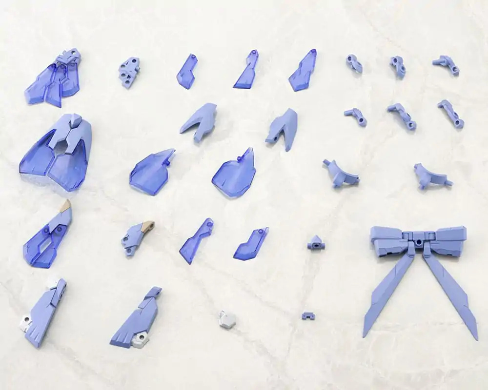 Kotobukiya M.S.G. Model Kit Accessory Set Mecha Supply 33 Armor Type E Dress Ver. Svetlomodrá súprava príslušenstva pre model produktová fotografia