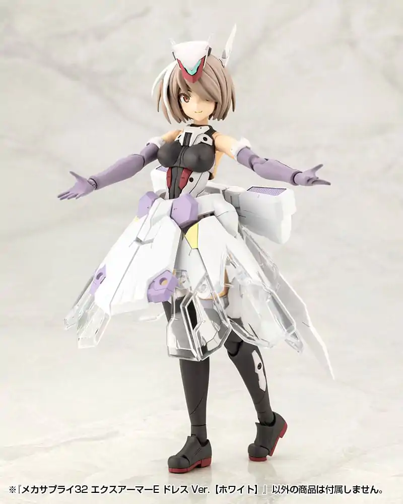 Kotobukiya M.S.G. Model Kit Accessory Set Mecha Supply Y32 Expansion Armor Type E Dress Ver. White produktová fotografia