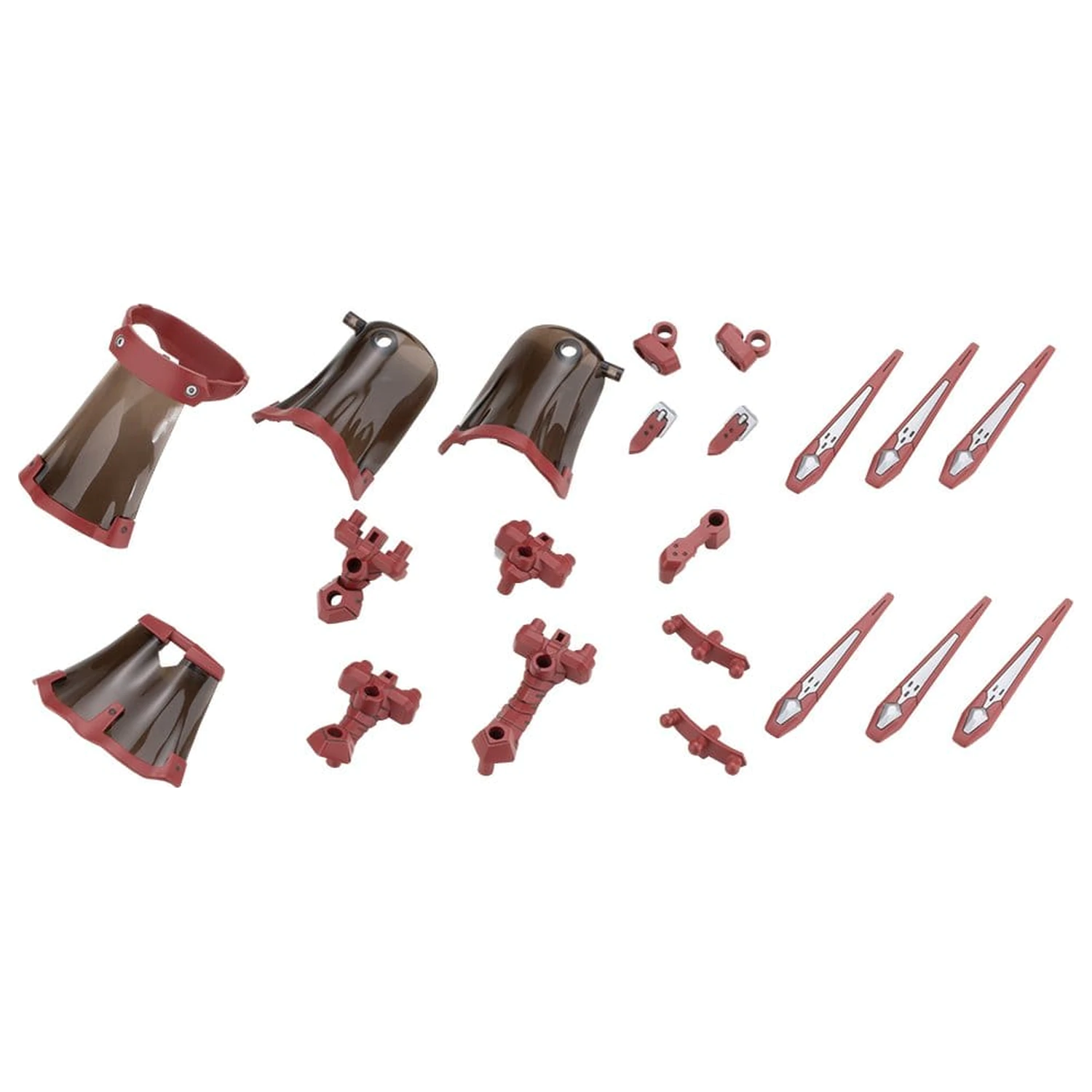 Kotobukiya M.S.G. Model Kit Set príslušenstva Misia plášť tmavočervená verzia 4 cm produktová fotografia