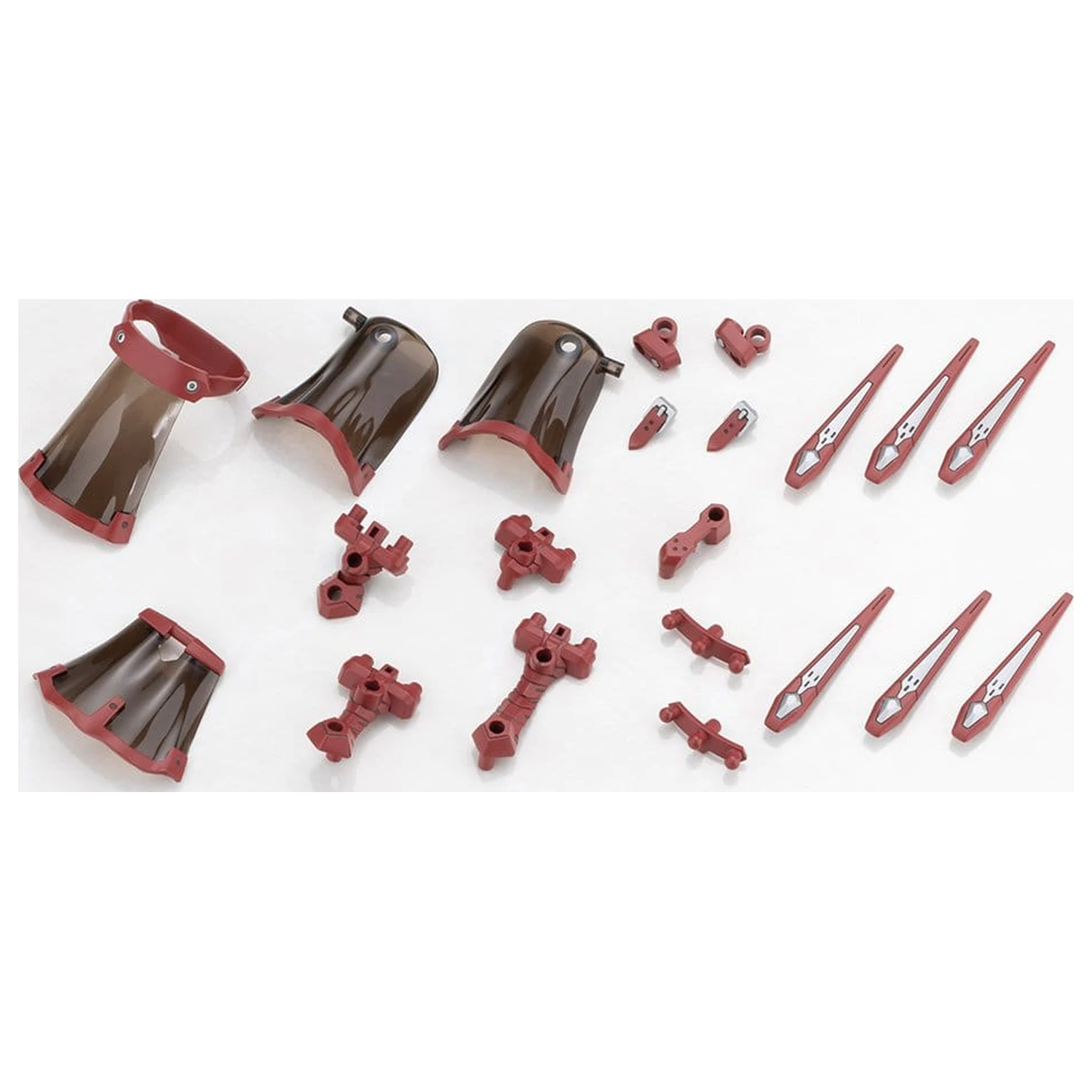 Kotobukiya M.S.G. Model Kit Set príslušenstva Misia plášť tmavočervená verzia 4 cm produktová fotografia