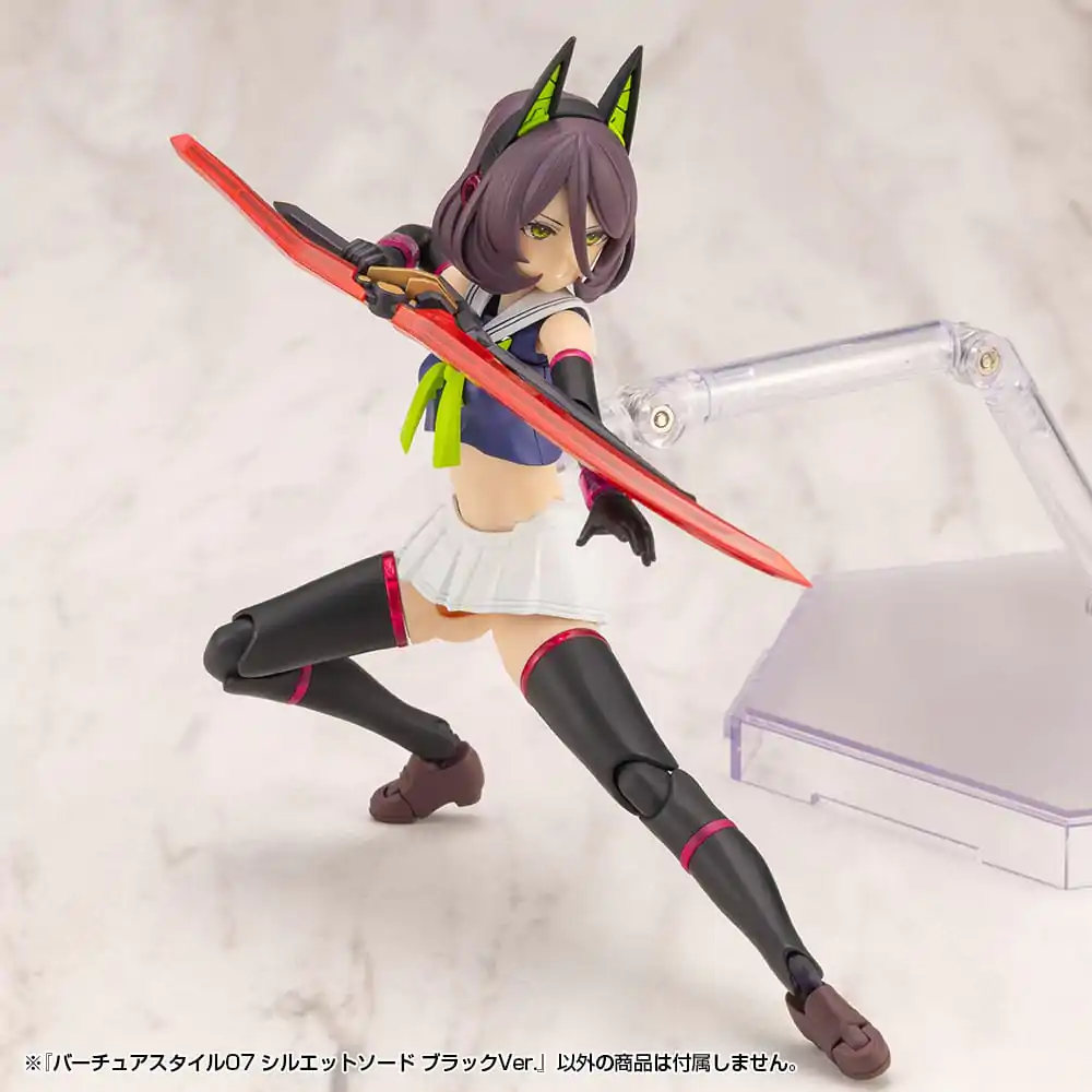Kotobukiya M.S.G. Súprava príslušenstva k modelovým súpravám Virtuous Style 06 Silhouette Sword Čierna verzia produktová fotografia
