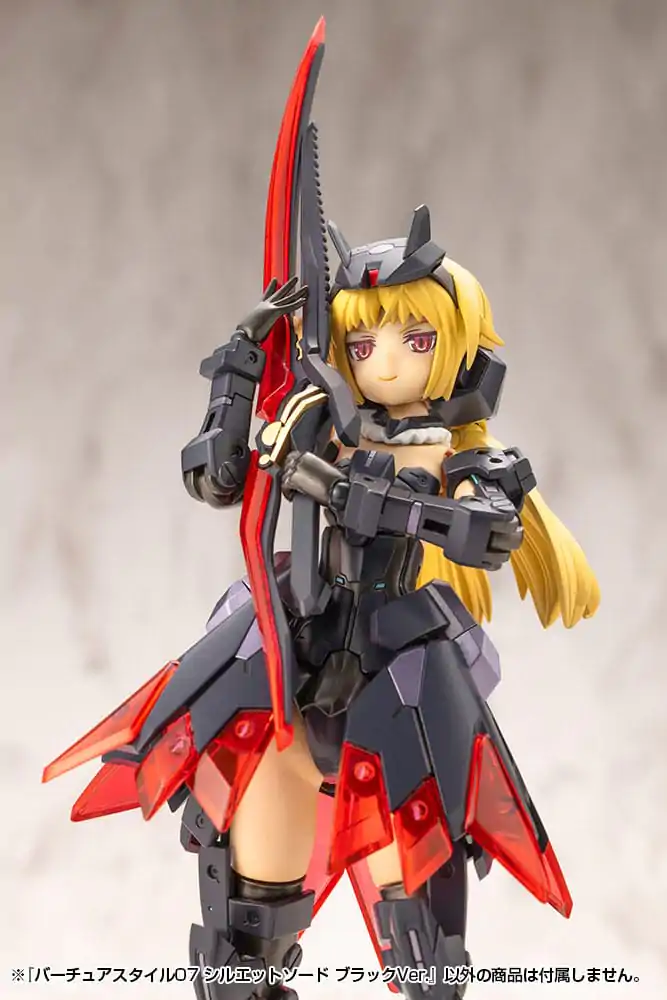 Kotobukiya M.S.G. Súprava príslušenstva k modelovým súpravám Virtuous Style 06 Silhouette Sword Čierna verzia produktová fotografia