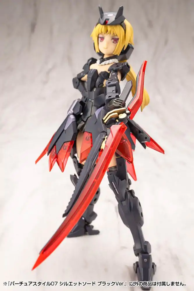 Kotobukiya M.S.G. Súprava príslušenstva k modelovým súpravám Virtuous Style 06 Silhouette Sword Čierna verzia produktová fotografia