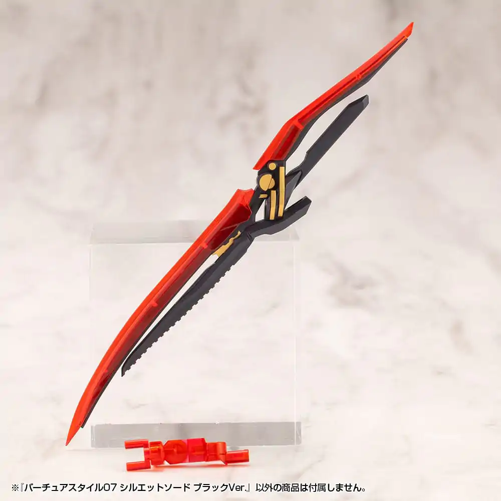 Kotobukiya M.S.G. Súprava príslušenstva k modelovým súpravám Virtuous Style 06 Silhouette Sword Čierna verzia produktová fotografia