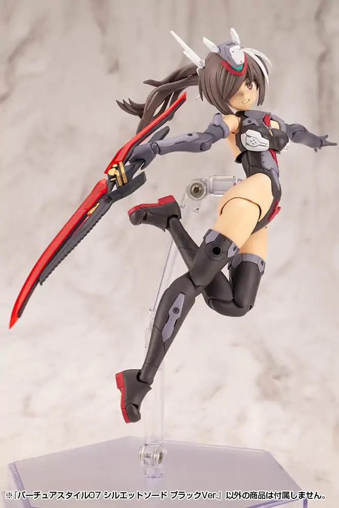 Kotobukiya M.S.G. Súprava príslušenstva k modelovým súpravám Virtuous Style 06 Silhouette Sword Čierna verzia produktová fotografia