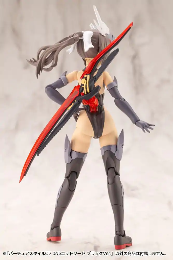 Kotobukiya M.S.G. Súprava príslušenstva k modelovým súpravám Virtuous Style 06 Silhouette Sword Čierna verzia produktová fotografia