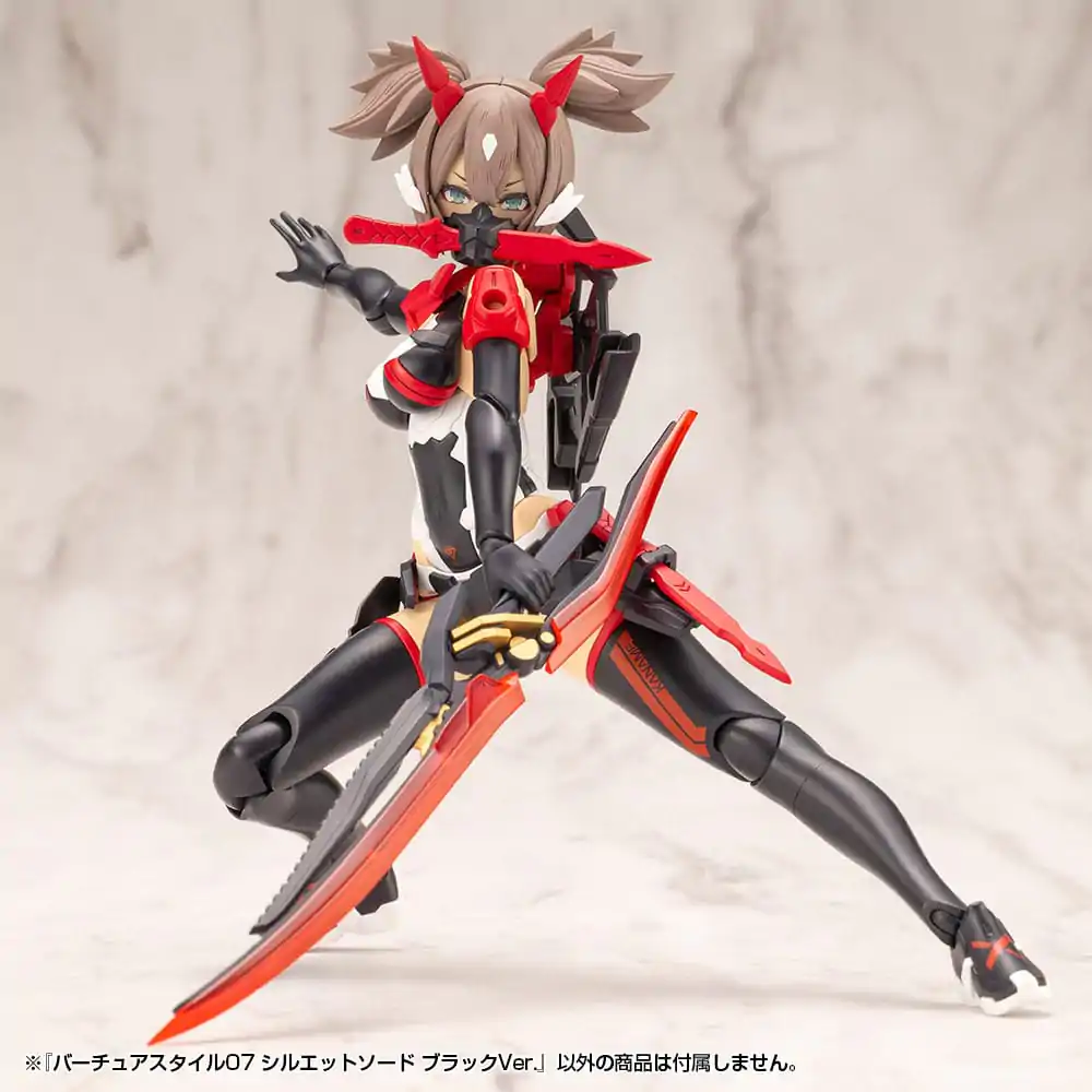 Kotobukiya M.S.G. Súprava príslušenstva k modelovým súpravám Virtuous Style 06 Silhouette Sword Čierna verzia produktová fotografia