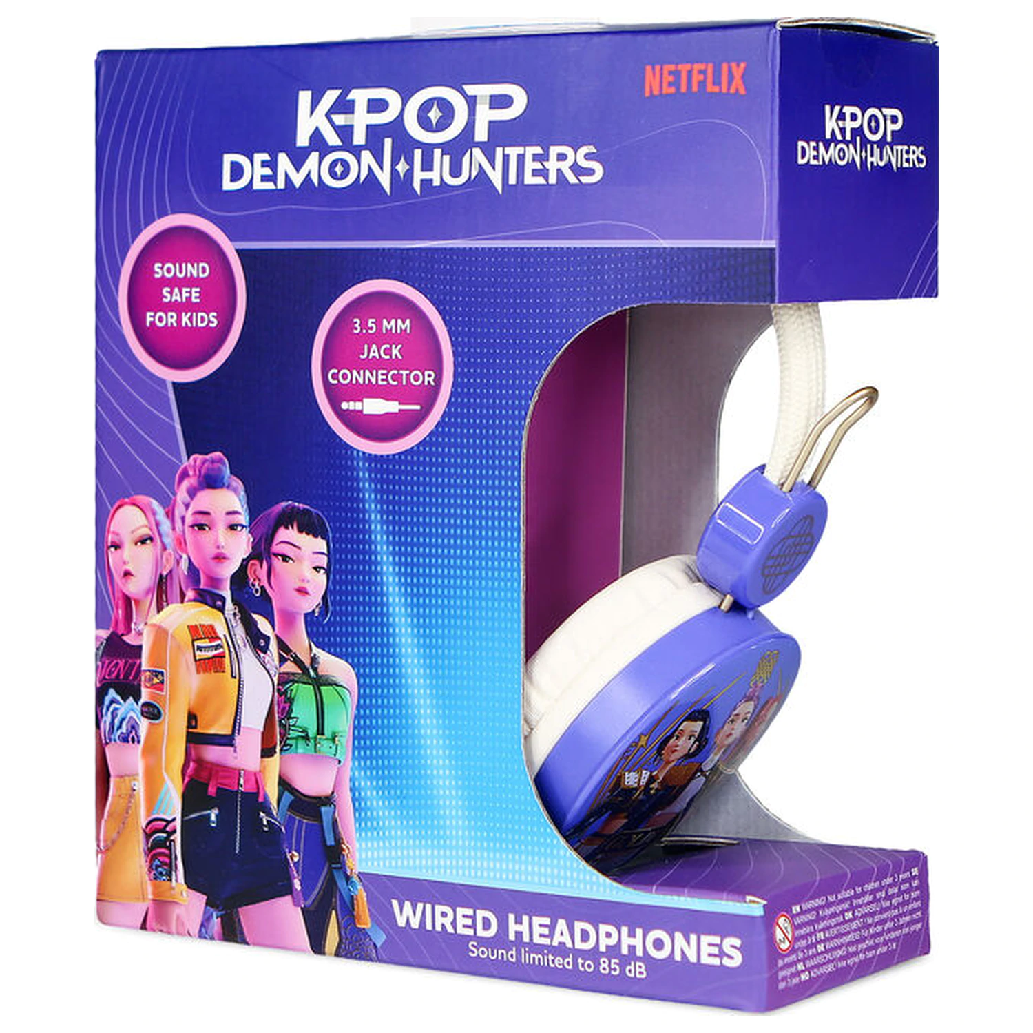 Kpop Demon Hunter core slúchadlá produktová fotografia