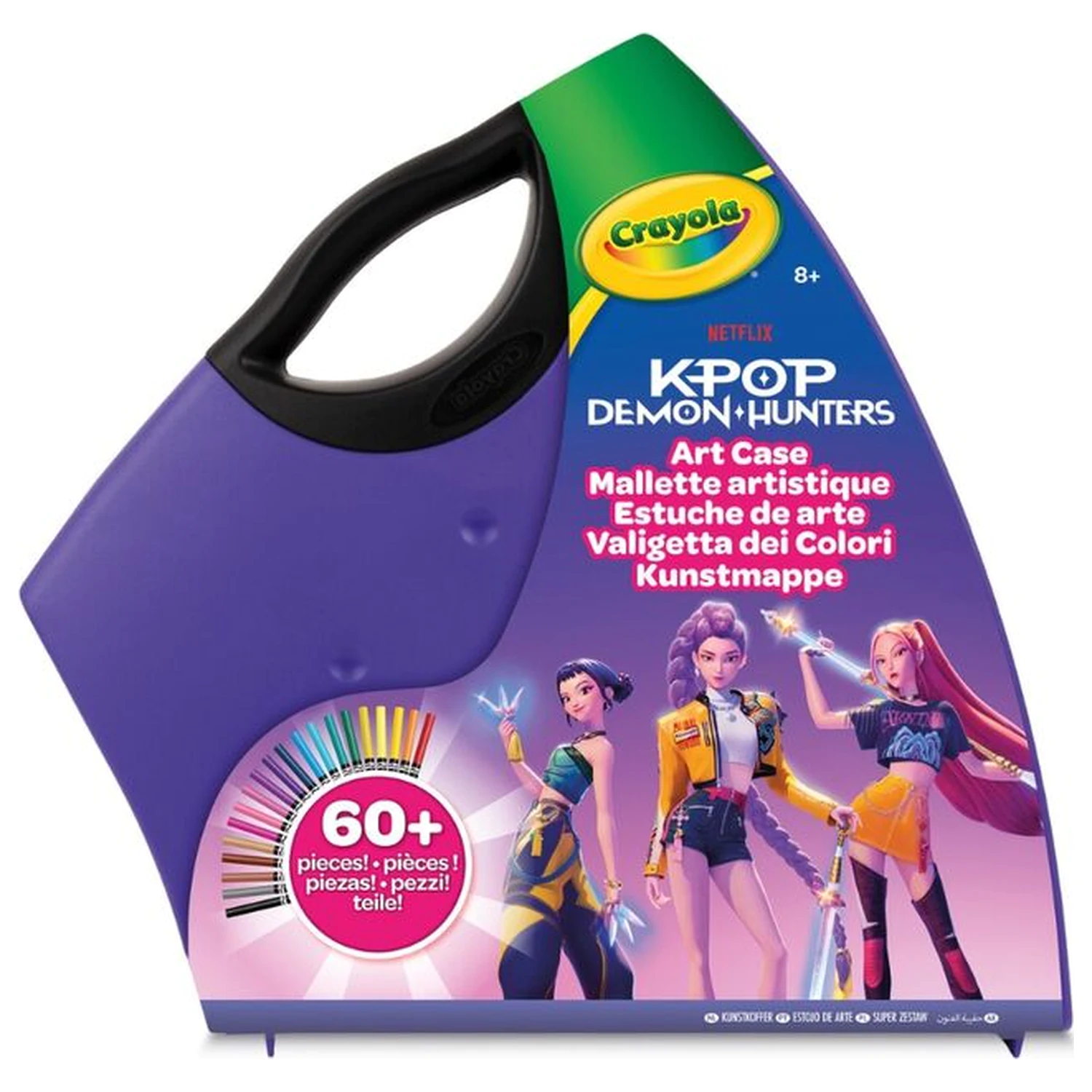 Kpop Demon Hunter sada na vyfarbovanie 65ks produktová fotografia