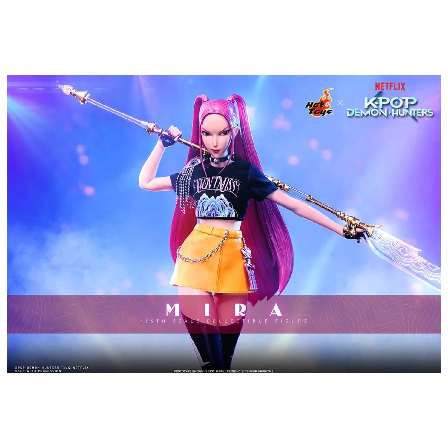 KPop Demon Hunters Action Figure 1/6 Mira 28 cm produktová fotografia