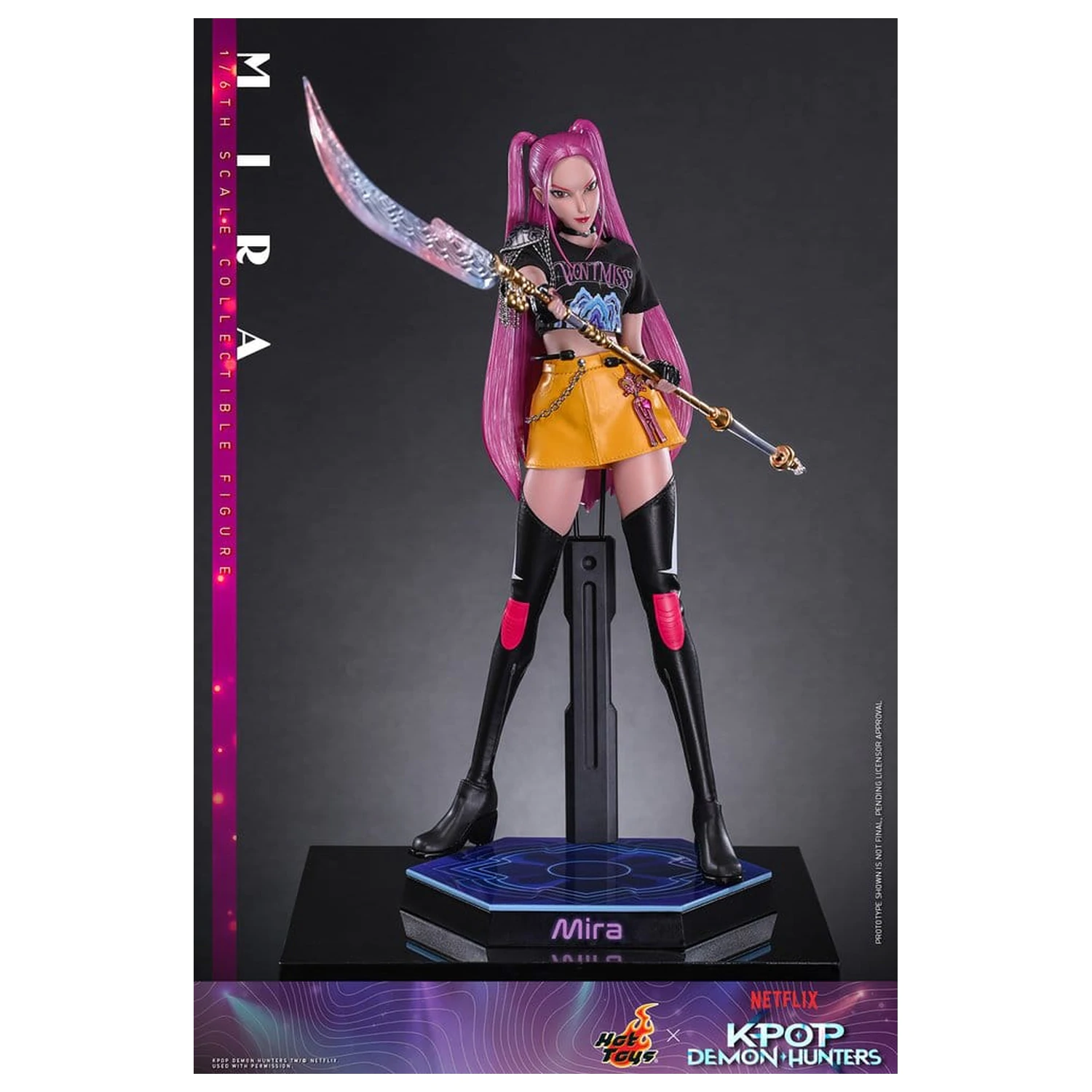 KPop Demon Hunters Action Figure 1/6 Mira 28 cm produktová fotografia