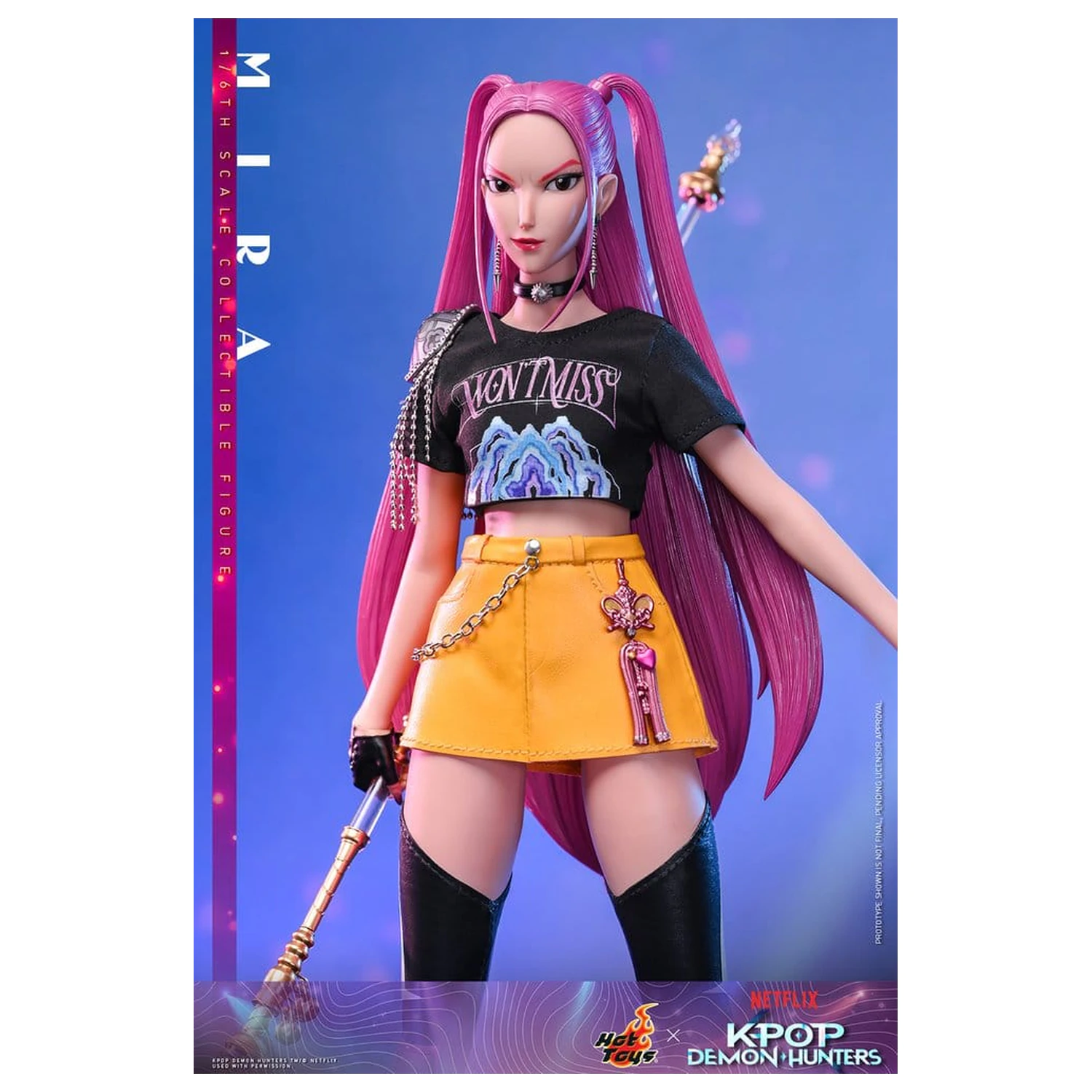 KPop Demon Hunters Action Figure 1/6 Mira 28 cm produktová fotografia