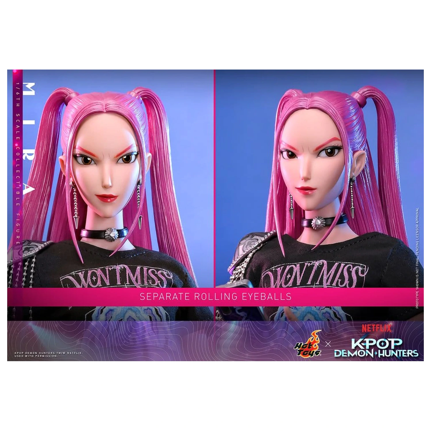 KPop Demon Hunters Action Figure 1/6 Mira 28 cm produktová fotografia