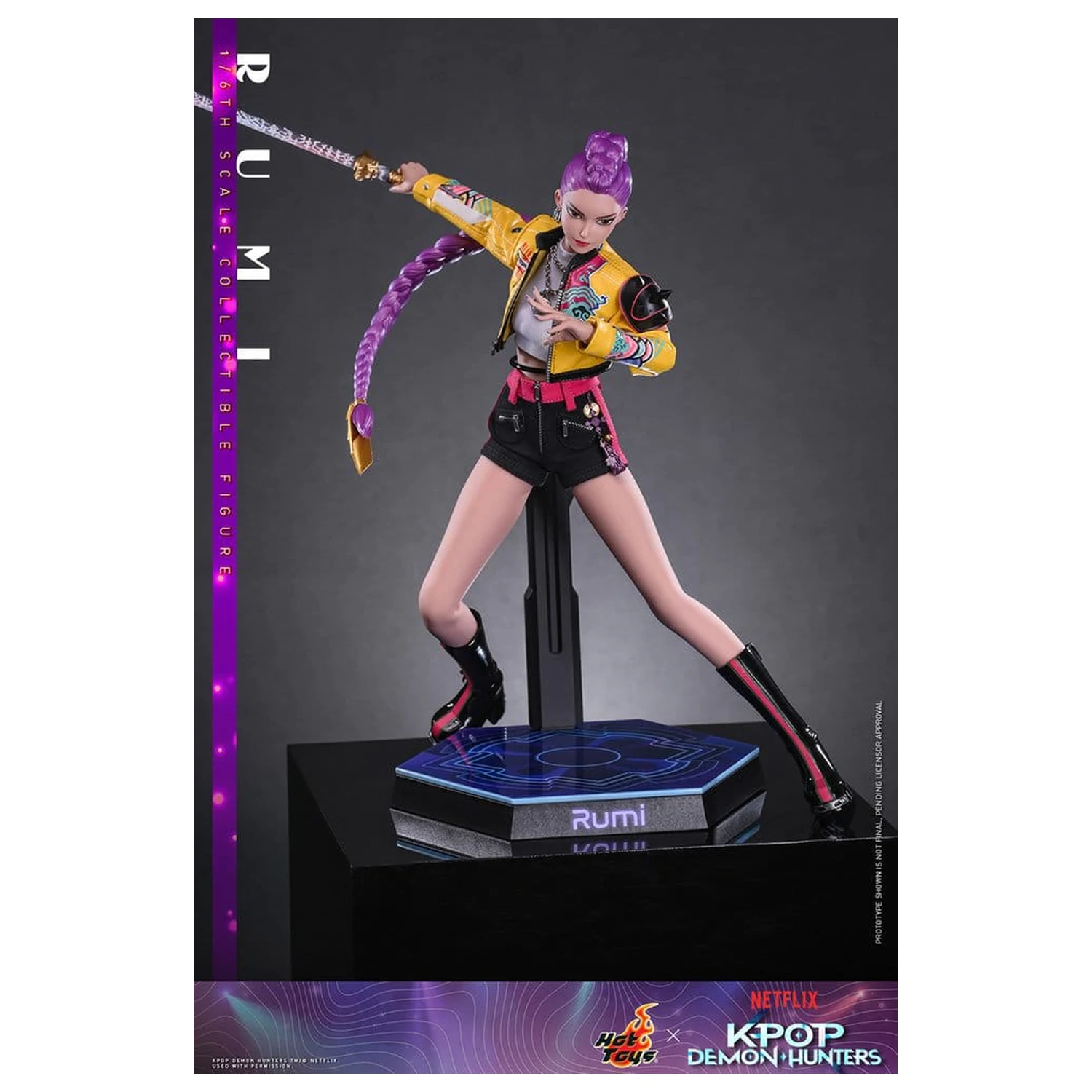 KPop Demon Hunters akčná figúrka 1/6 Rumi 28 cm produktová fotografia