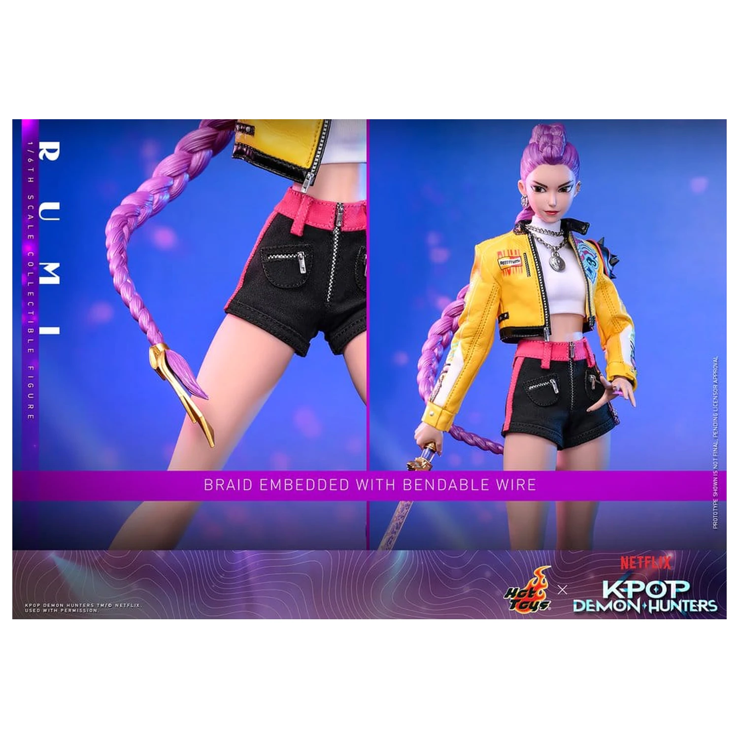 KPop Demon Hunters akčná figúrka 1/6 Rumi 28 cm produktová fotografia