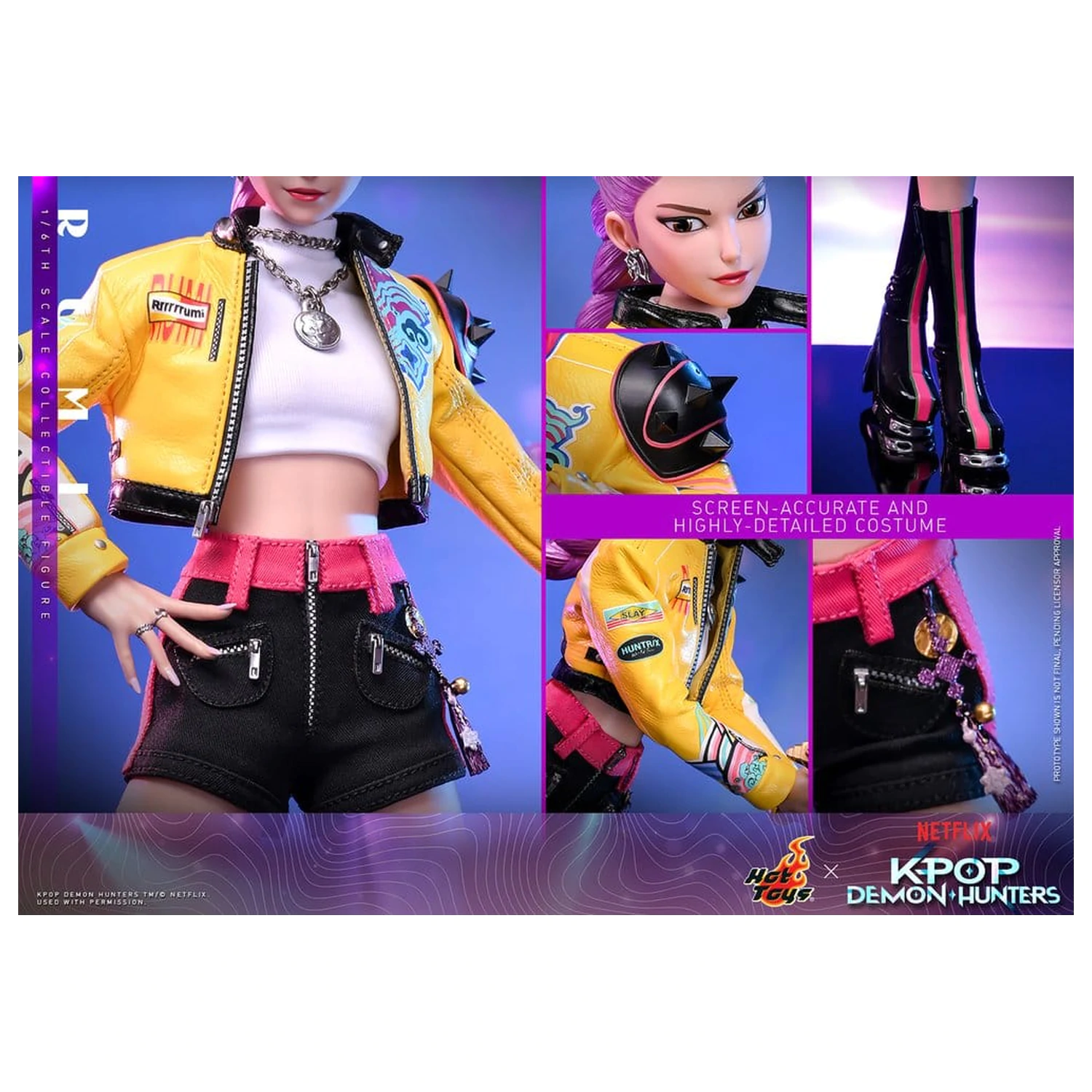 KPop Demon Hunters akčná figúrka 1/6 Rumi 28 cm produktová fotografia