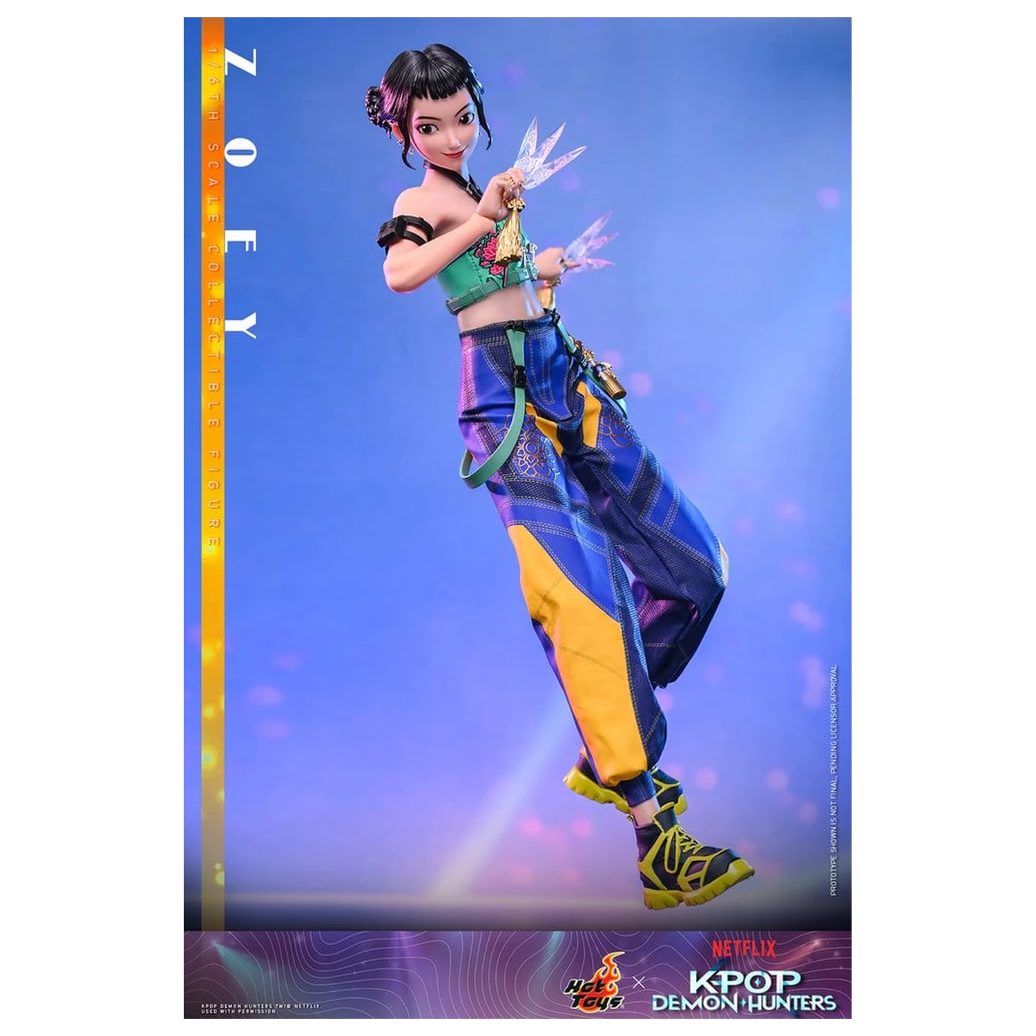 KPop Demon Hunters akčná figúrka 1/6 Zoey 27 cm produktová fotografia
