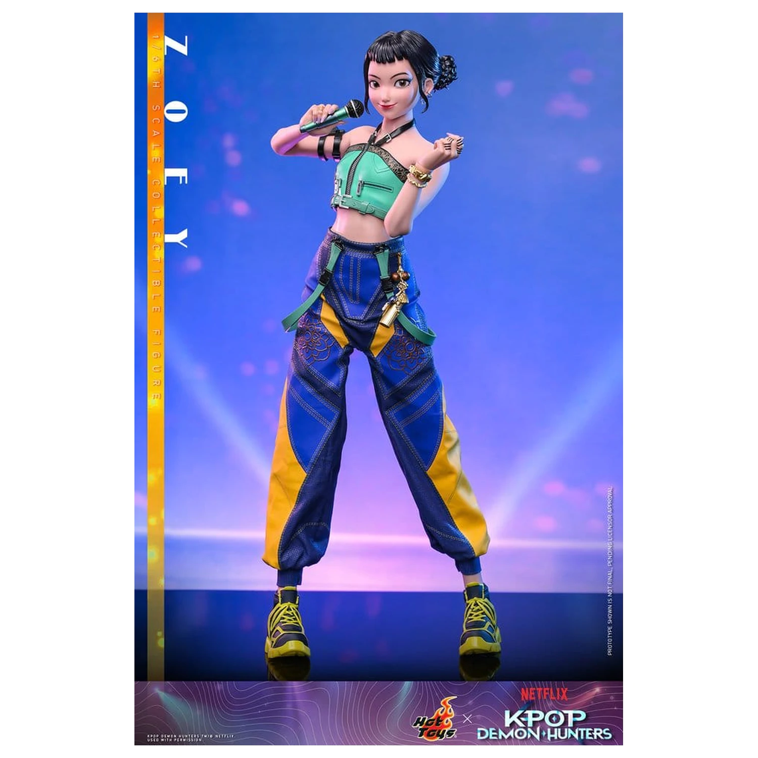 KPop Demon Hunters akčná figúrka 1/6 Zoey 27 cm produktová fotografia
