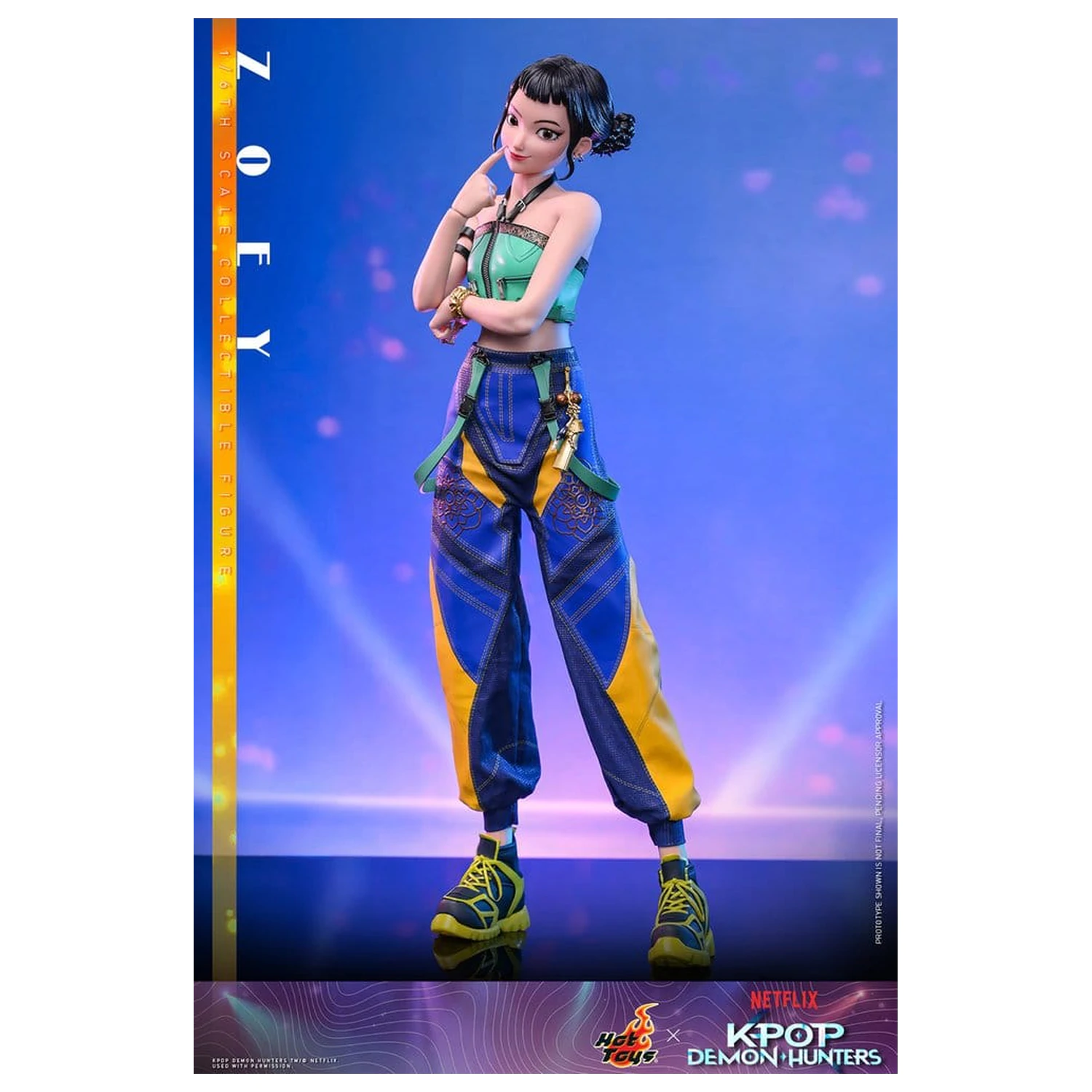 KPop Demon Hunters akčná figúrka 1/6 Zoey 27 cm produktová fotografia