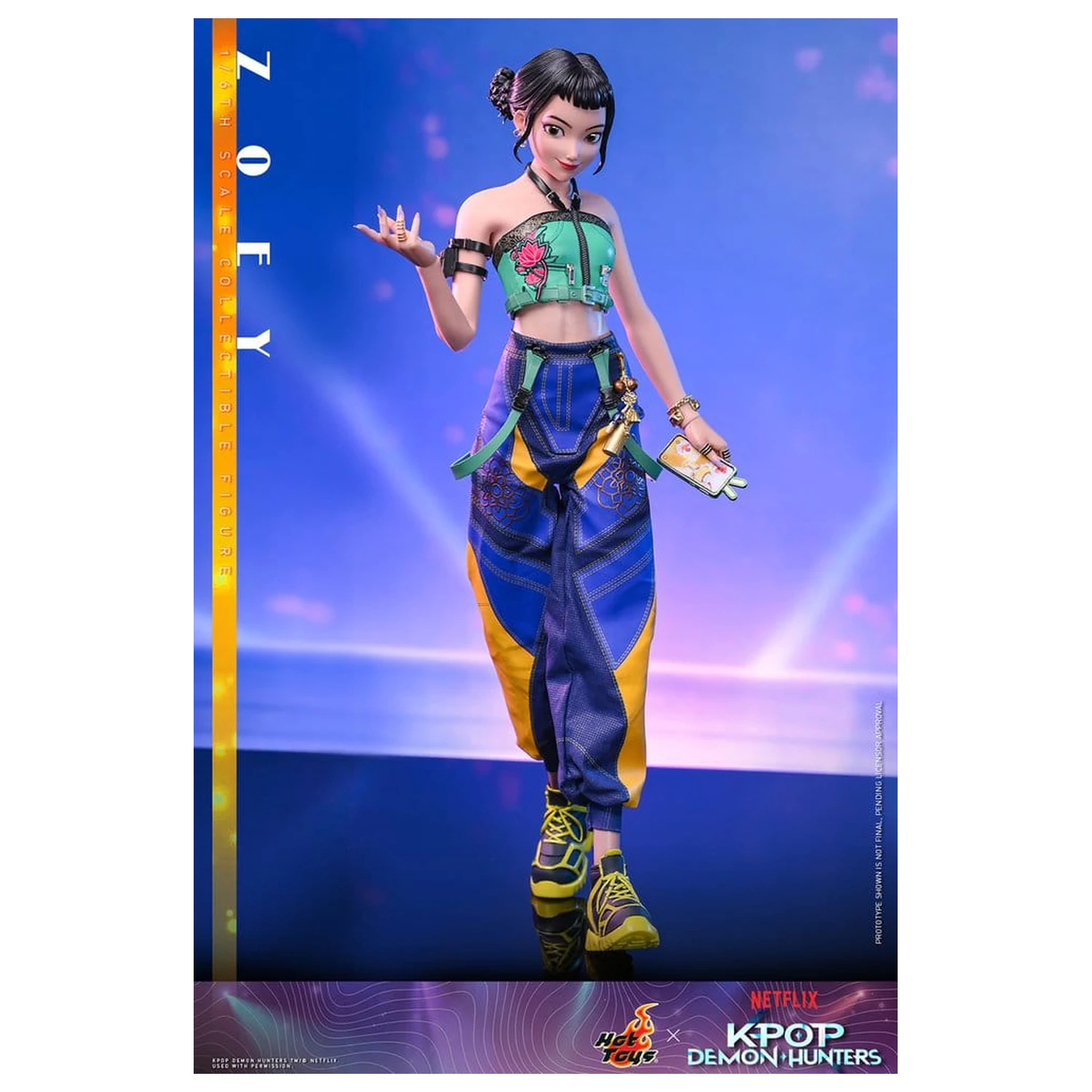 KPop Demon Hunters akčná figúrka 1/6 Zoey 27 cm produktová fotografia