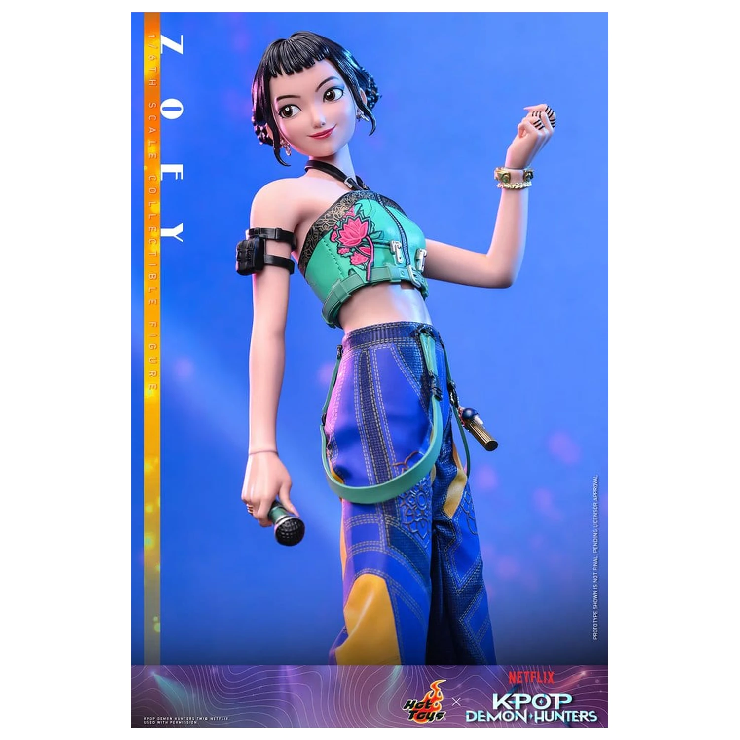 KPop Demon Hunters akčná figúrka 1/6 Zoey 27 cm produktová fotografia