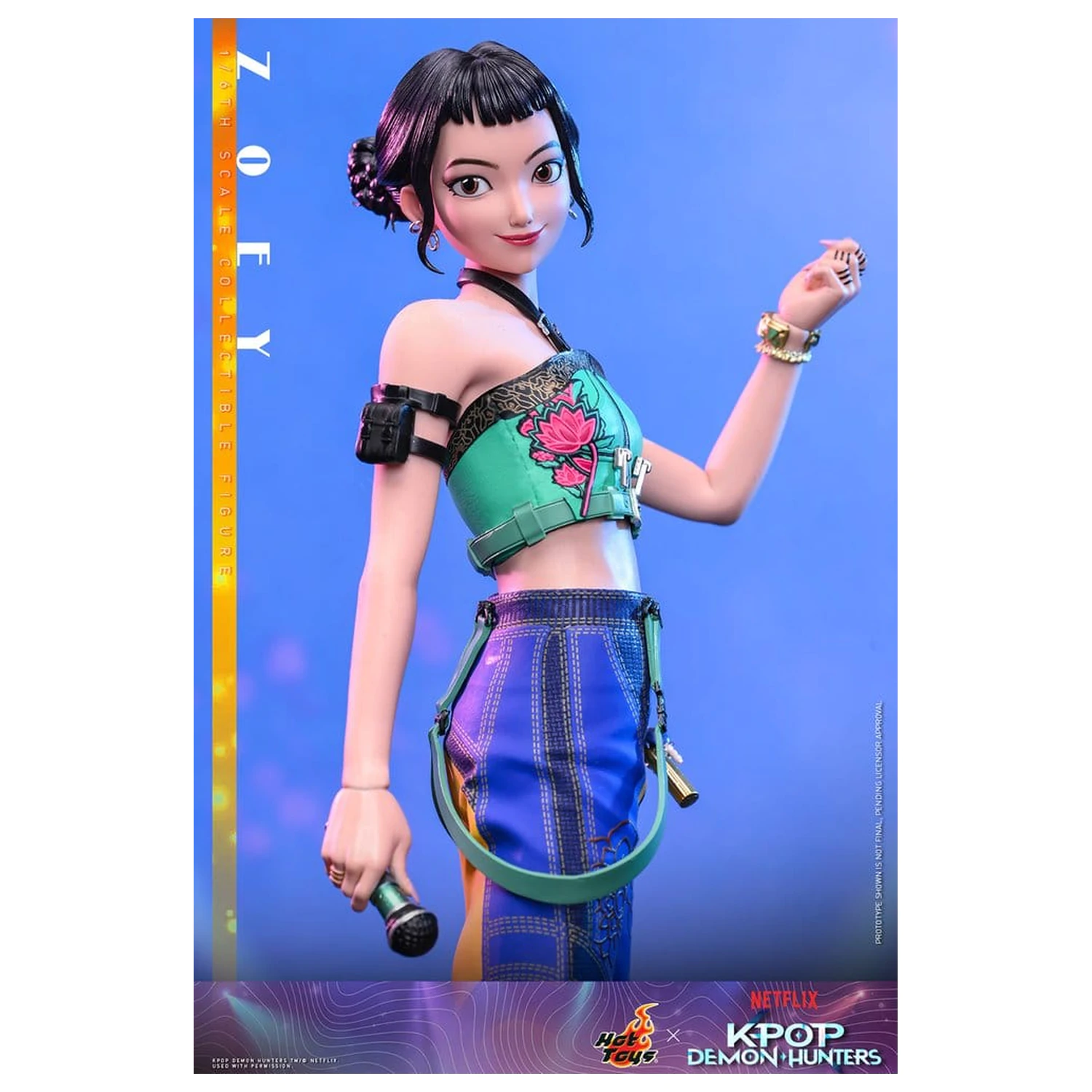 KPop Demon Hunters akčná figúrka 1/6 Zoey 27 cm produktová fotografia