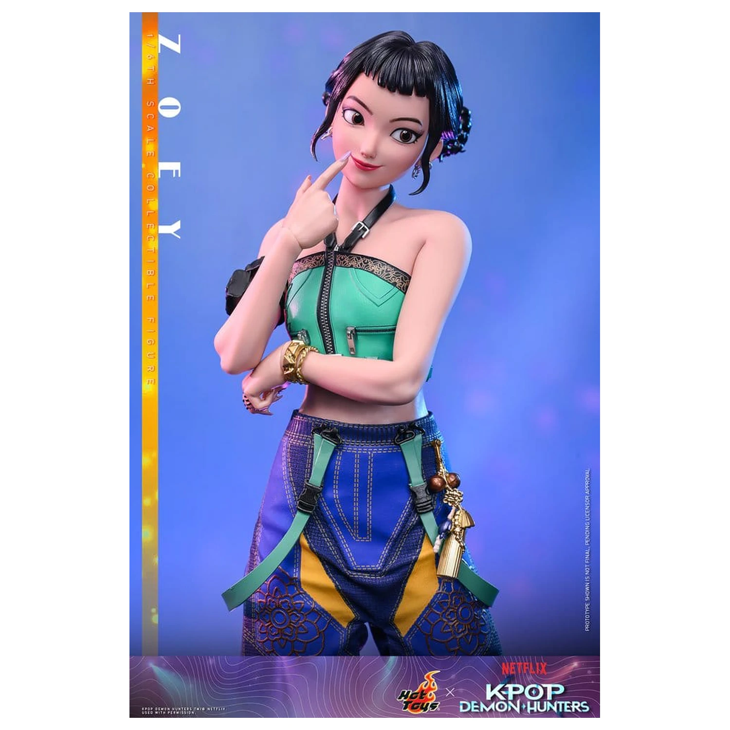 KPop Demon Hunters akčná figúrka 1/6 Zoey 27 cm produktová fotografia