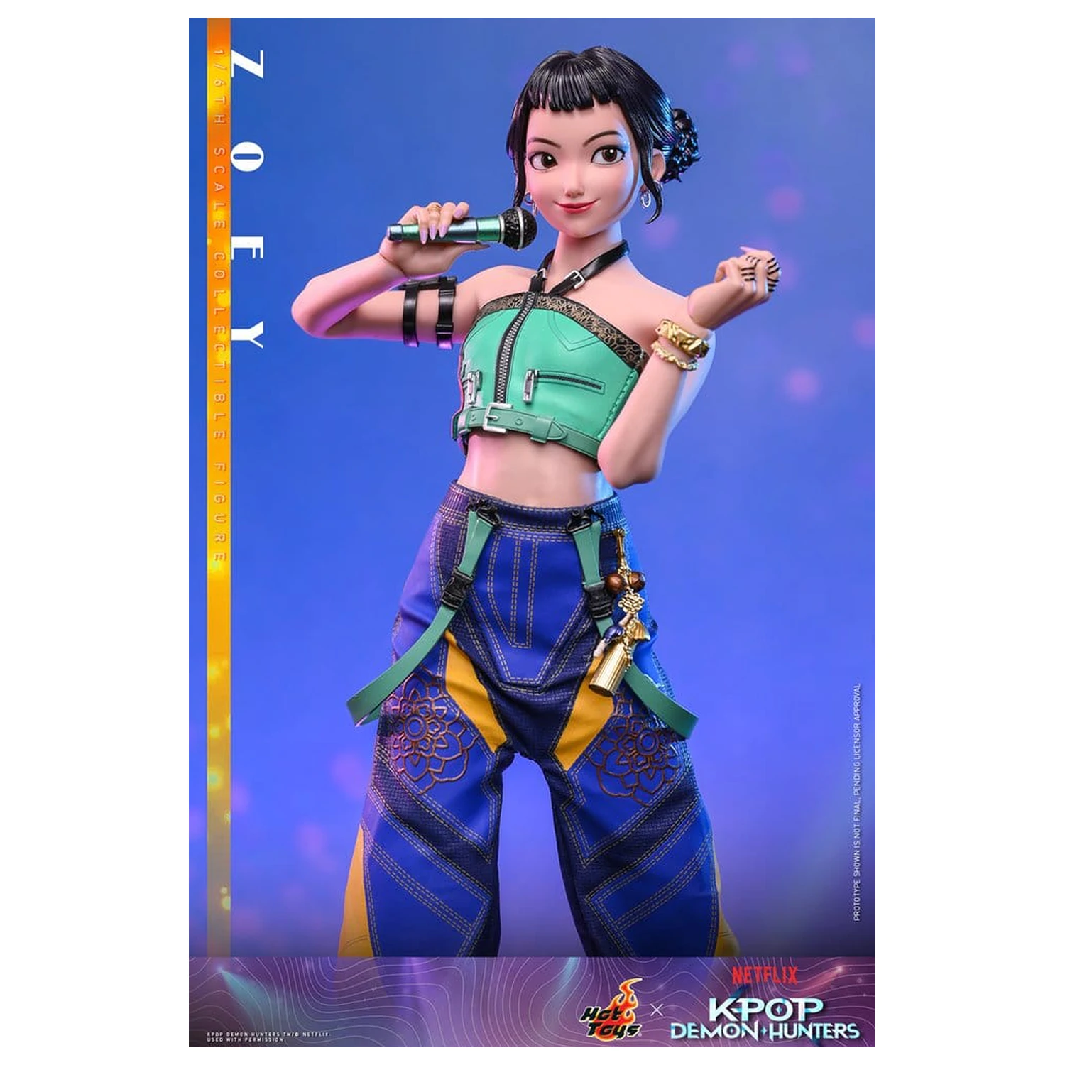 KPop Demon Hunters akčná figúrka 1/6 Zoey 27 cm produktová fotografia