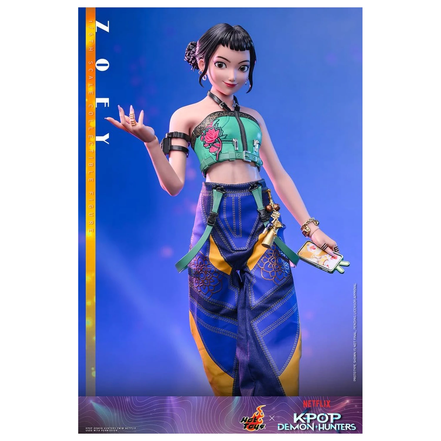 KPop Demon Hunters akčná figúrka 1/6 Zoey 27 cm produktová fotografia