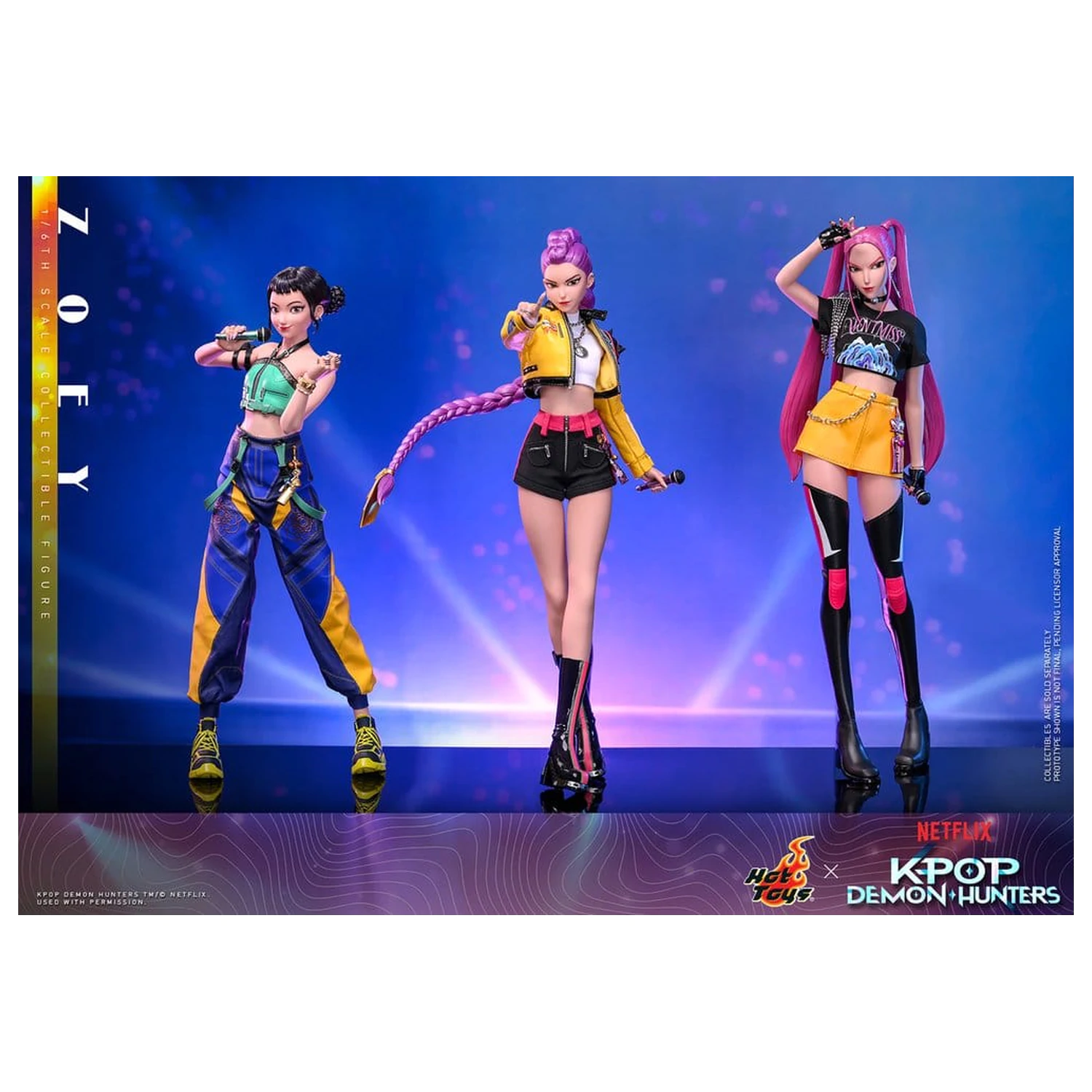 KPop Demon Hunters akčná figúrka 1/6 Zoey 27 cm produktová fotografia
