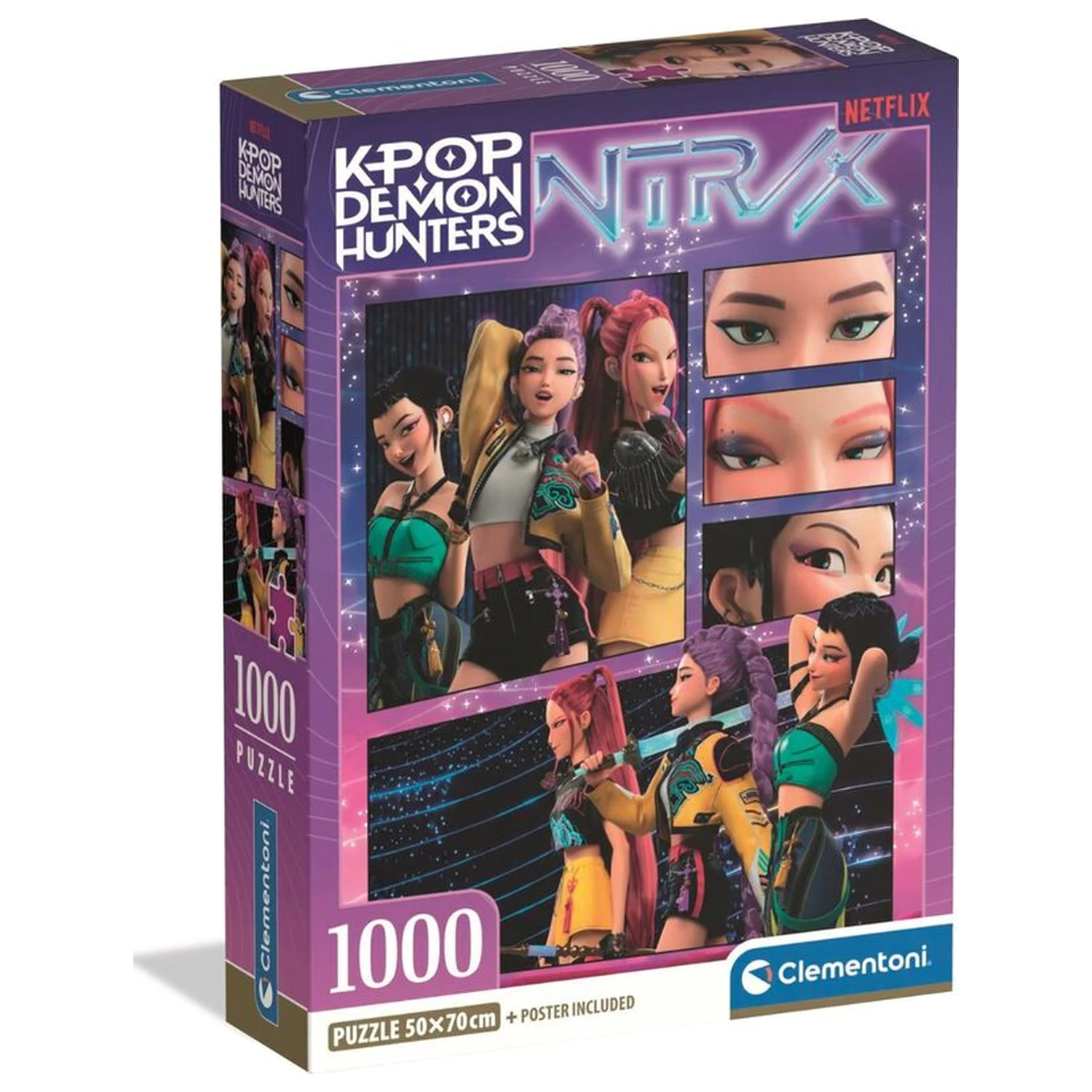 Kpop Demon Hunters 2 puzzle 1000 ks produktová fotografia