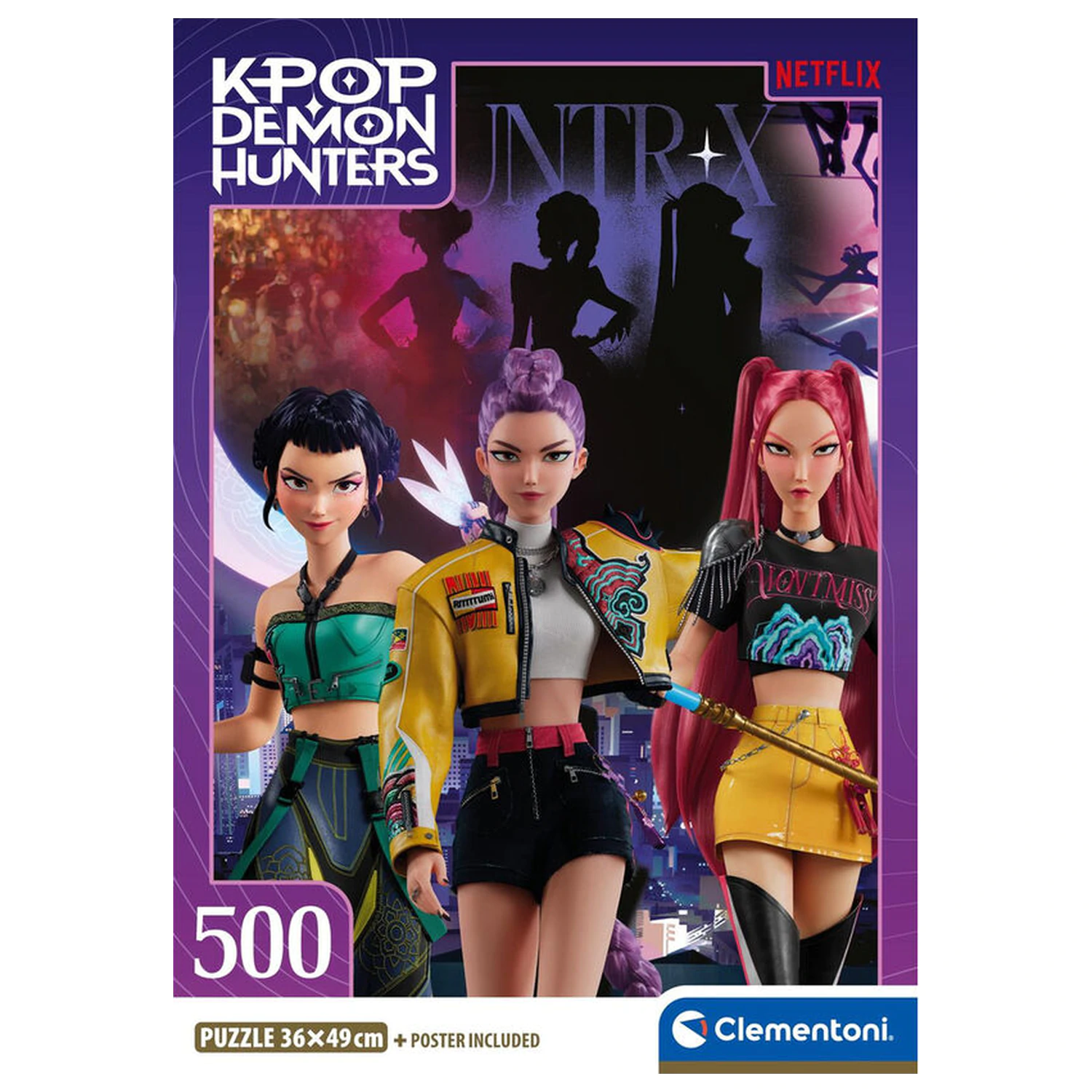 Kpop Demon Hunters 2 puzzle 104 ks produktová fotografia