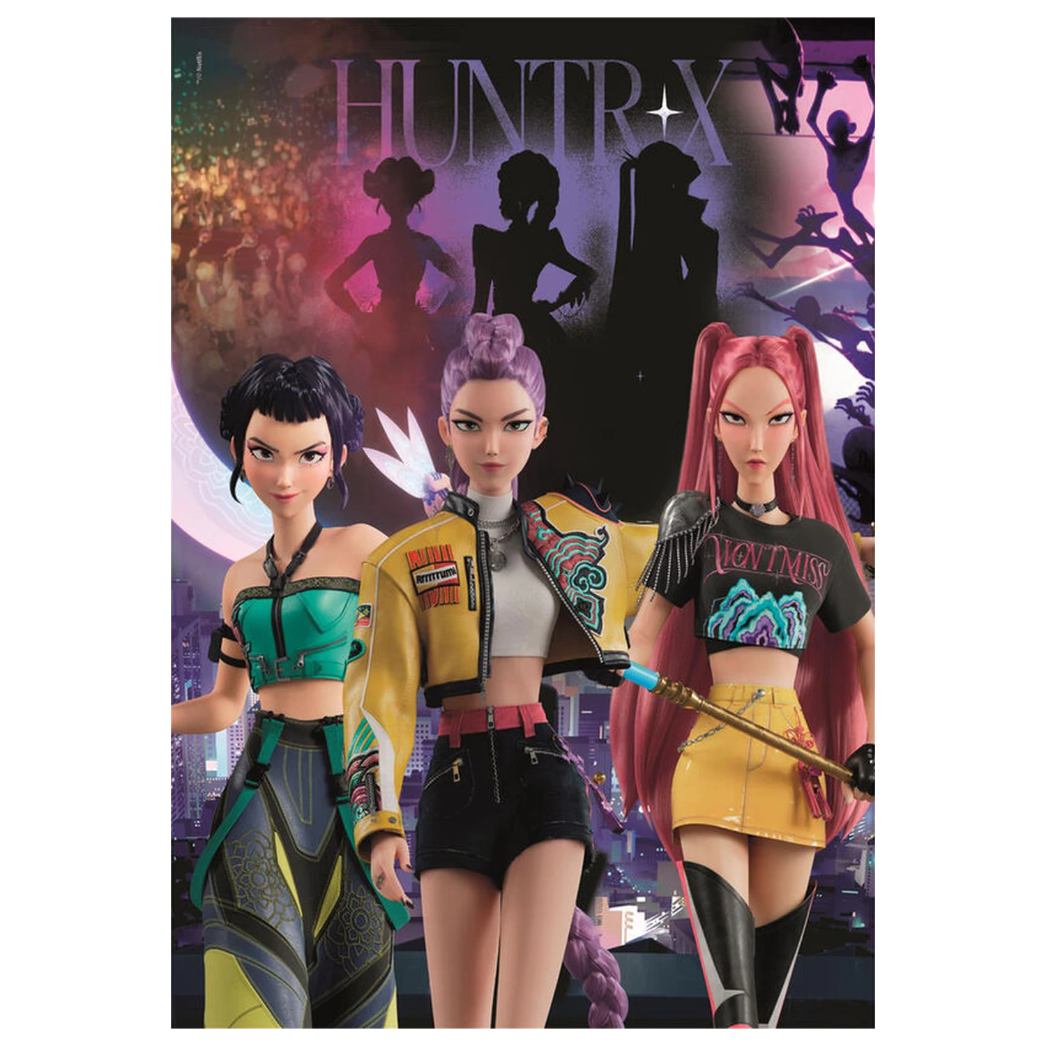 Kpop Demon Hunters 2 puzzle 104 ks produktová fotografia