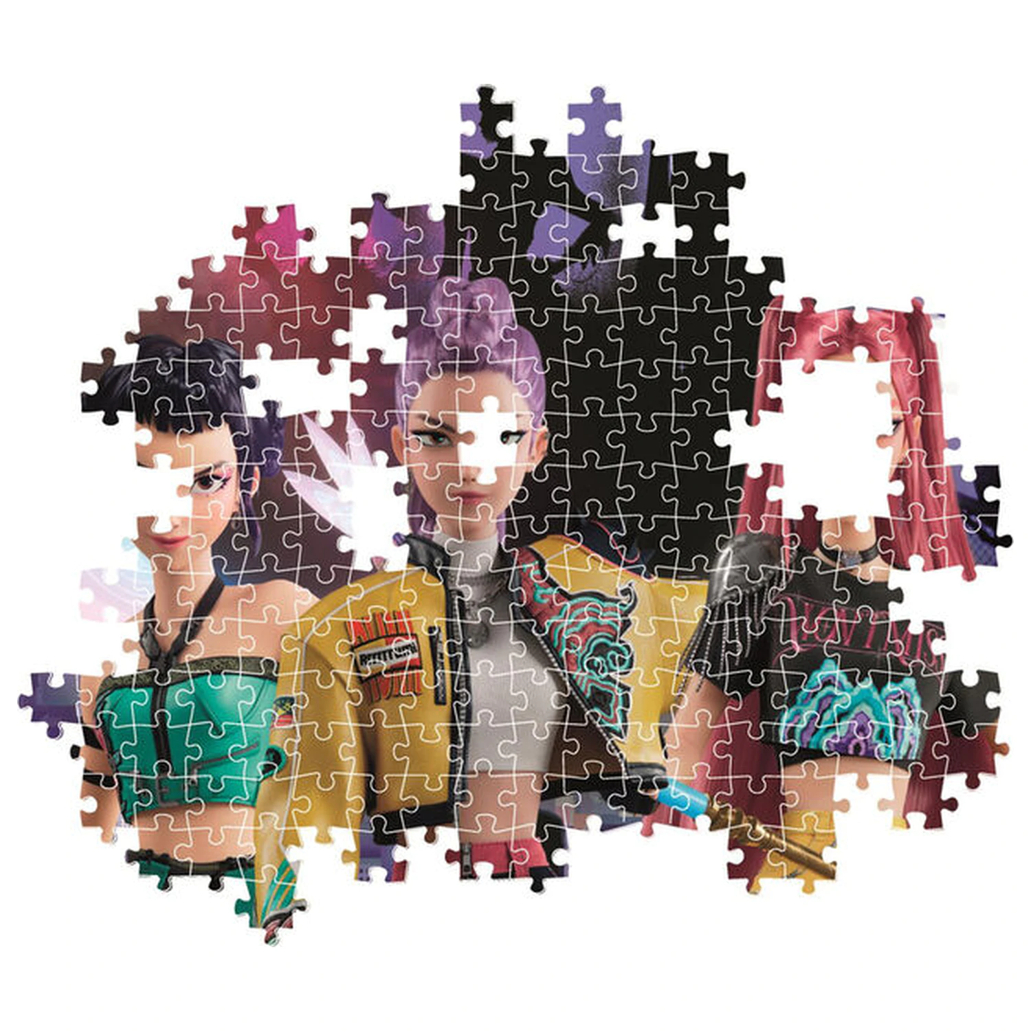 Kpop Demon Hunters 2 puzzle 104 ks produktová fotografia