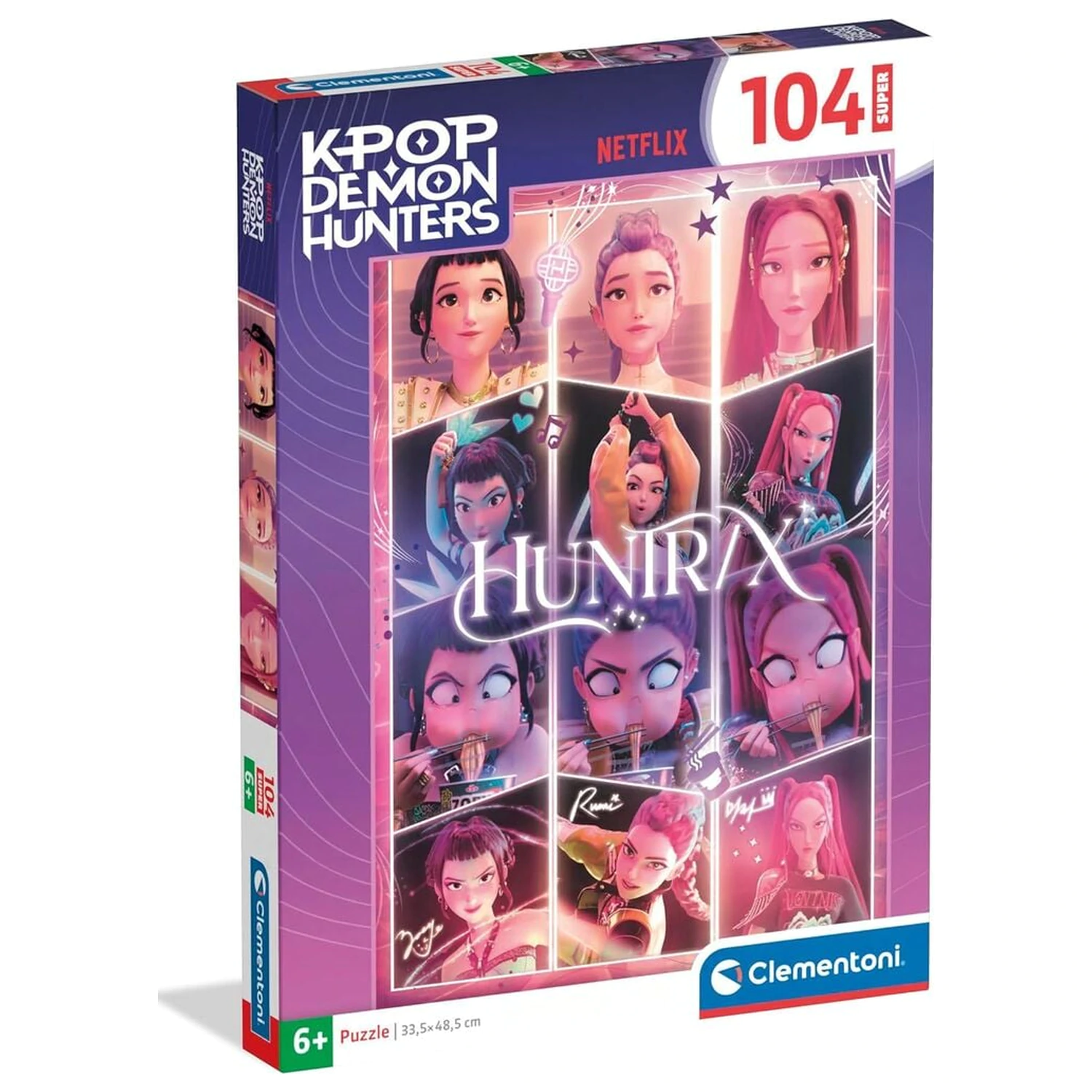 Kpop Demon Hunters 2 puzzle 104 dielikov produktová fotografia