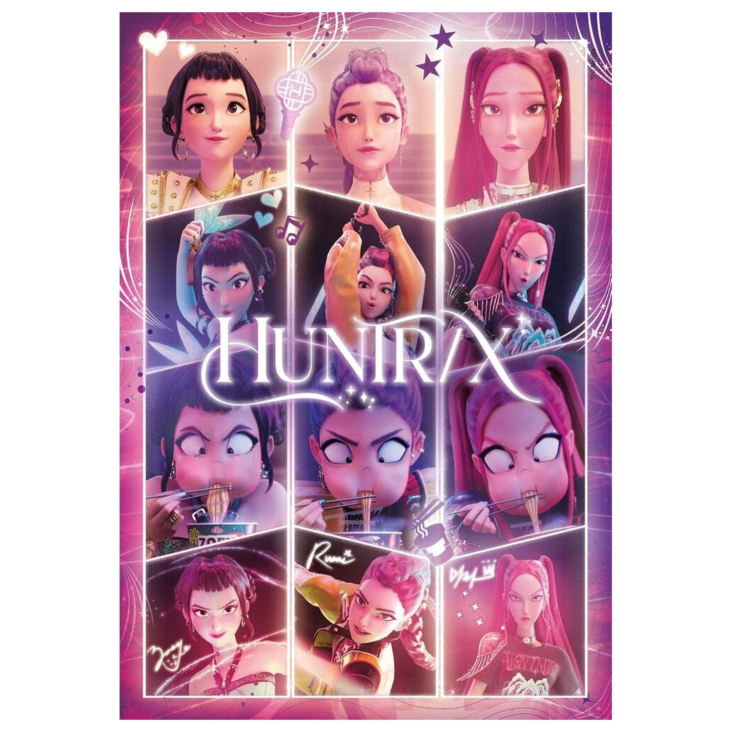Kpop Demon Hunters 2 puzzle 104 dielikov produktová fotografia