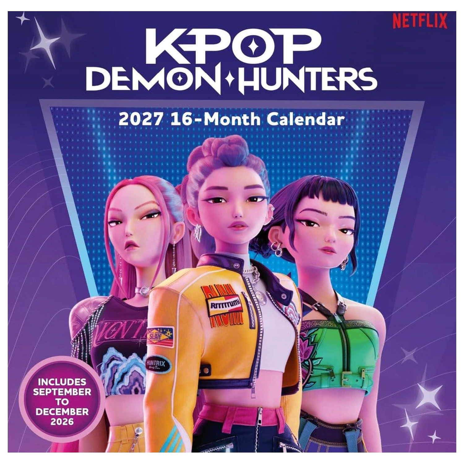 KPop Demon Hunters (2027) Nástenný kalendár produktová fotografia