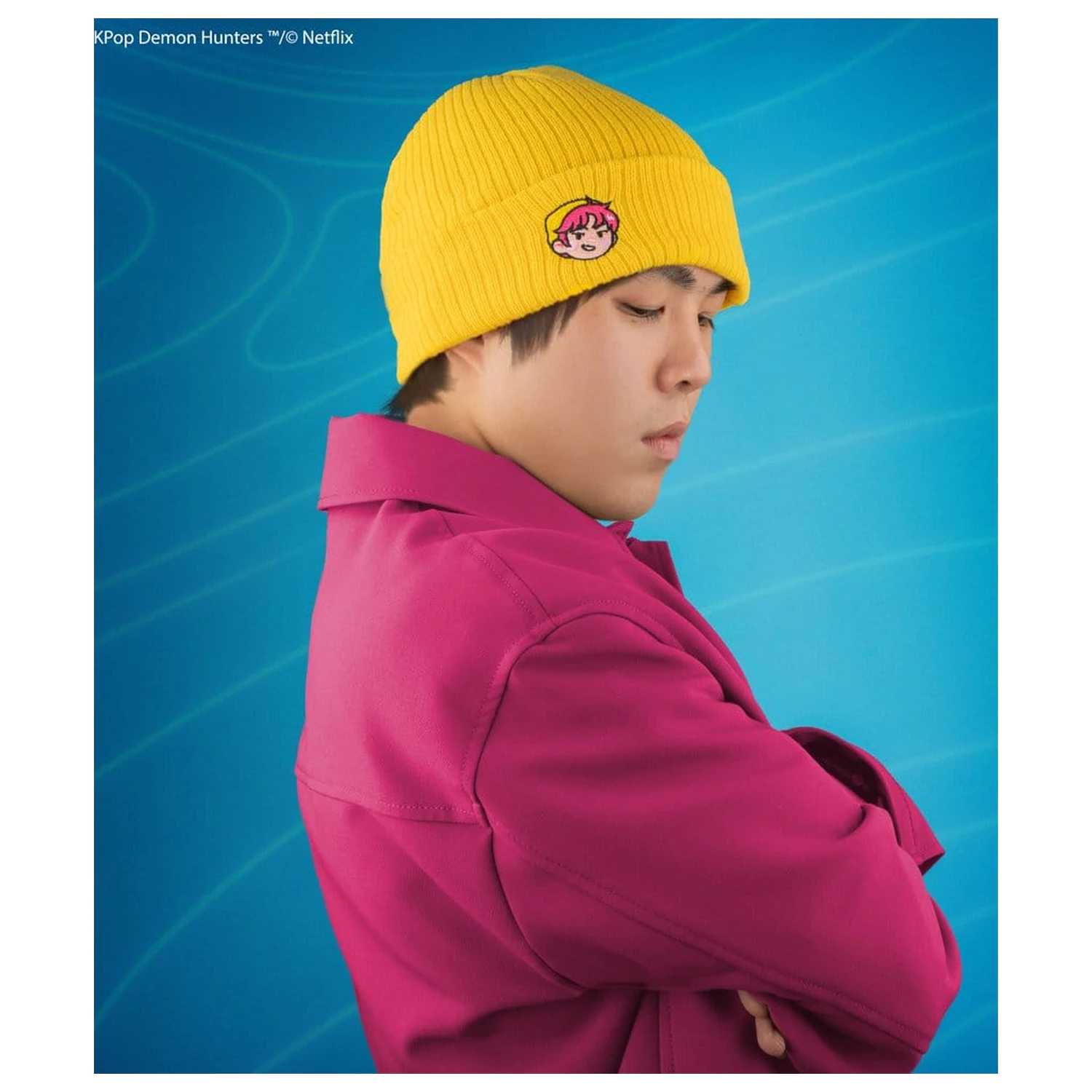 KPop Demon Hunters Beanie Abby produktová fotografia