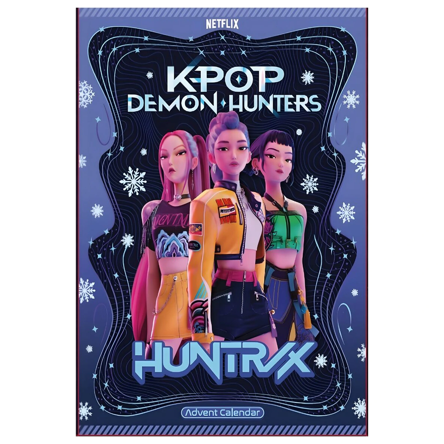 KPop Demon Hunters adventný kalendár produktová fotografia