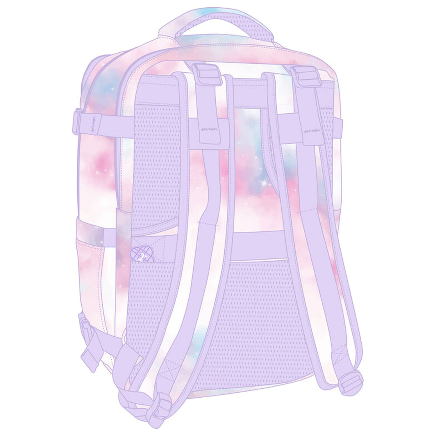 Kpop Demon Hunters Artist Cabin cestovný batoh 44 cm produktová fotografia