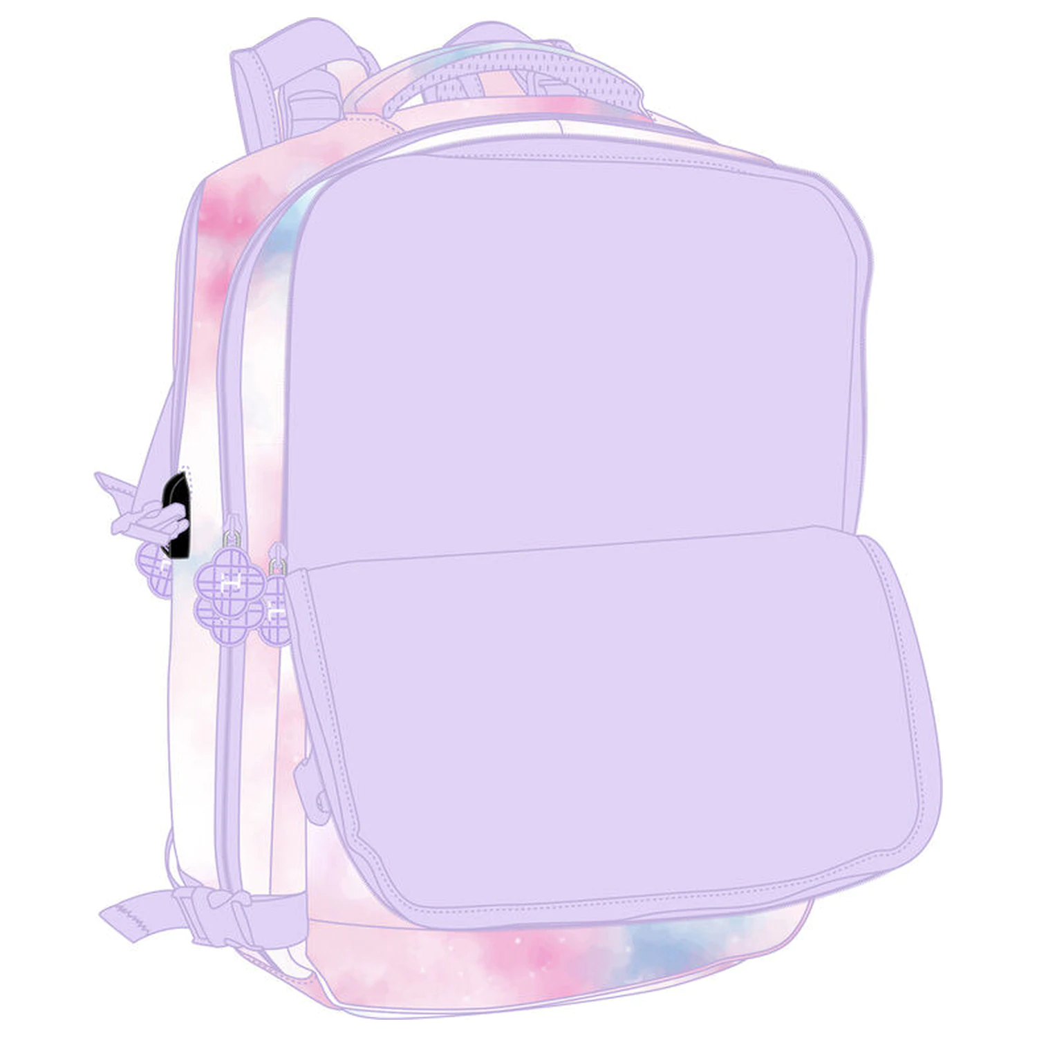 Kpop Demon Hunters Artist Cabin cestovný batoh 44 cm produktová fotografia