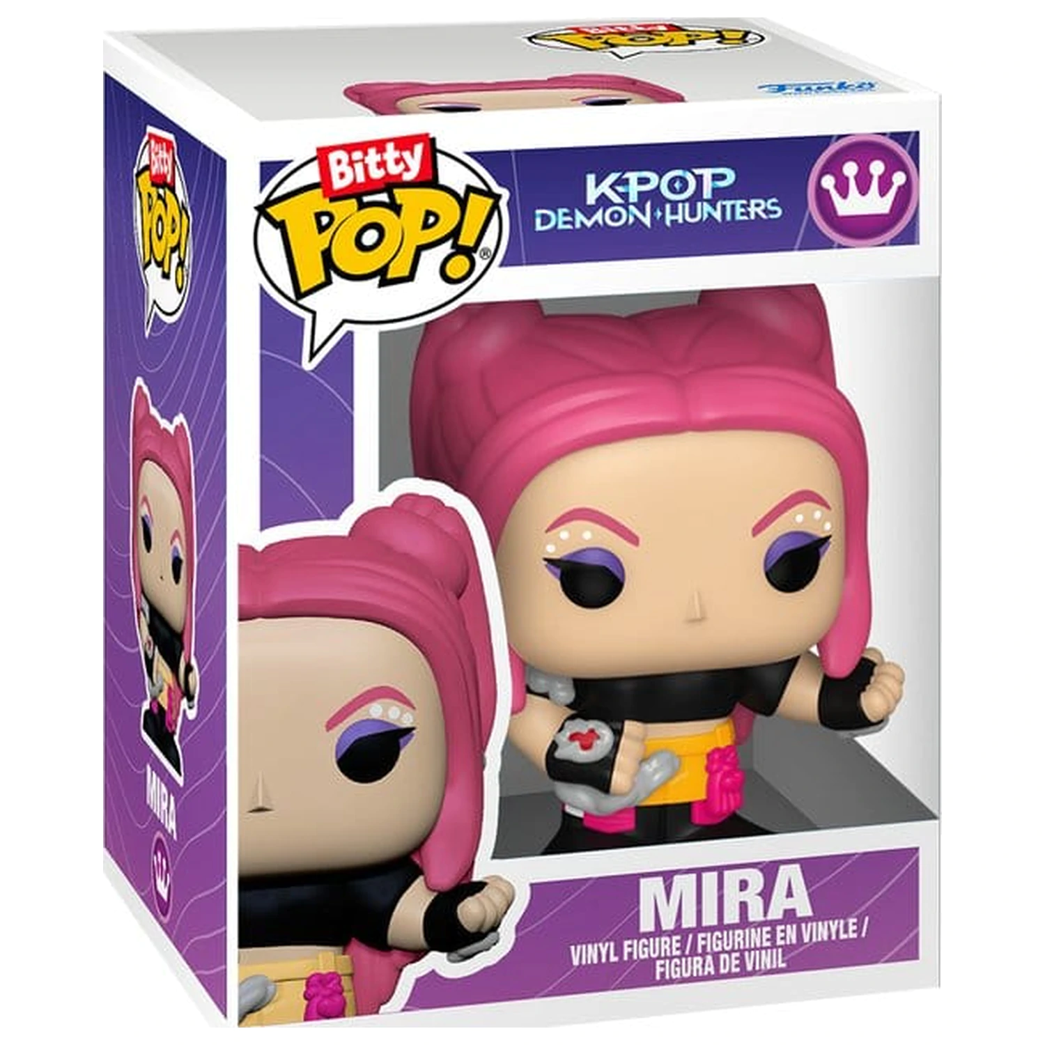KPop Demon Hunters Bitty Funko POP! Stages Vinylová figúrka Mira 2,5 cm produktová fotografia