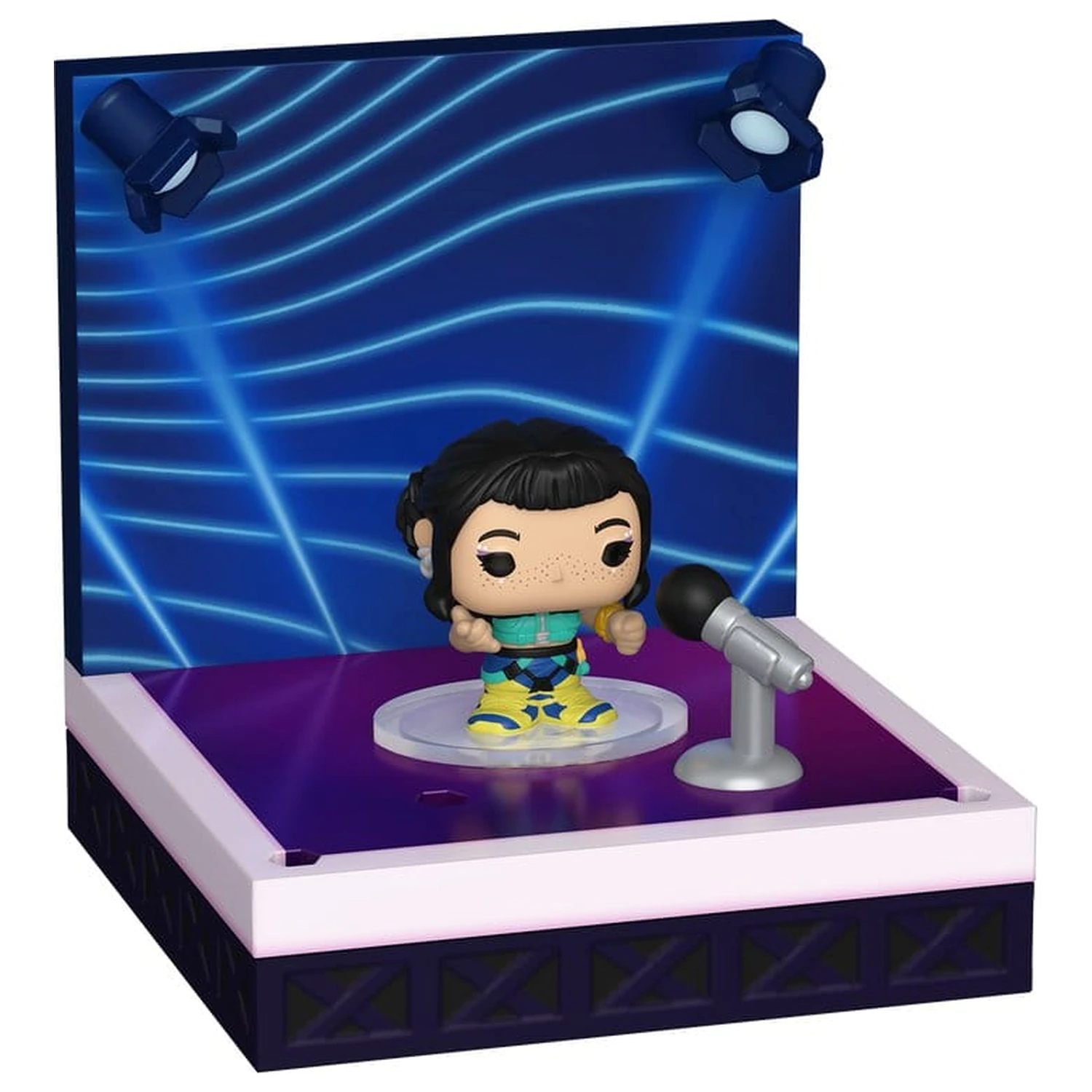 KPop Demon Hunters Bitty Funko POP! Stages Vinylová figúrka Zoey 2,5 cm produktová fotografia