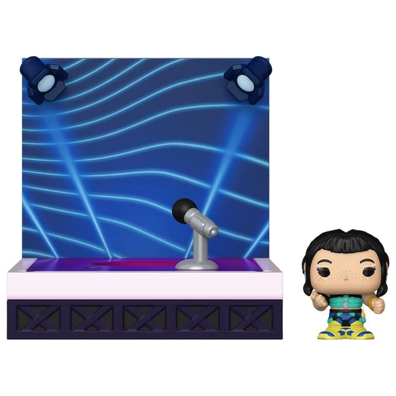 KPop Demon Hunters Bitty Funko POP! Stages Vinylová figúrka Zoey 2,5 cm produktová fotografia