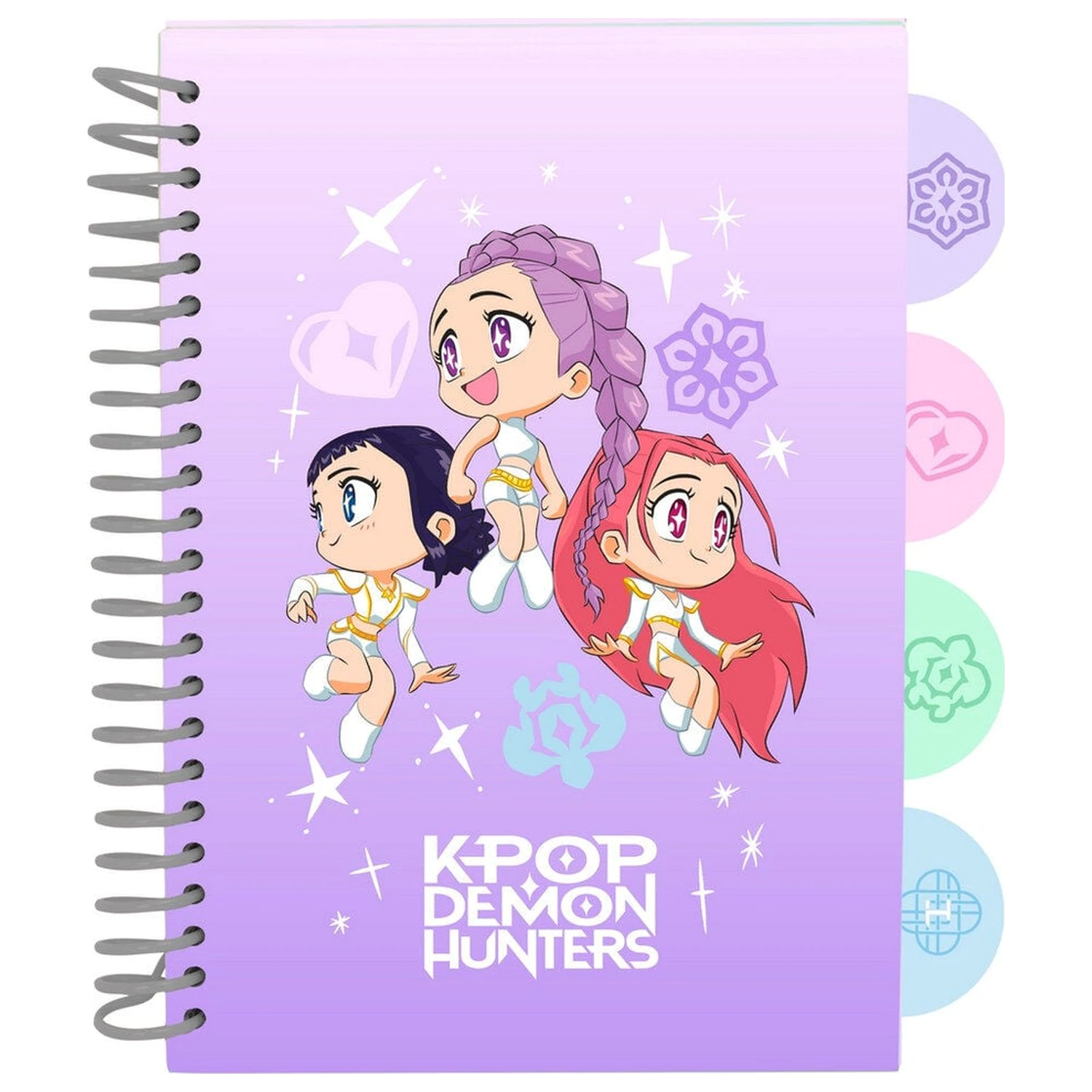 Kpop Demon Hunters Chibi A5 zošit produktová fotografia